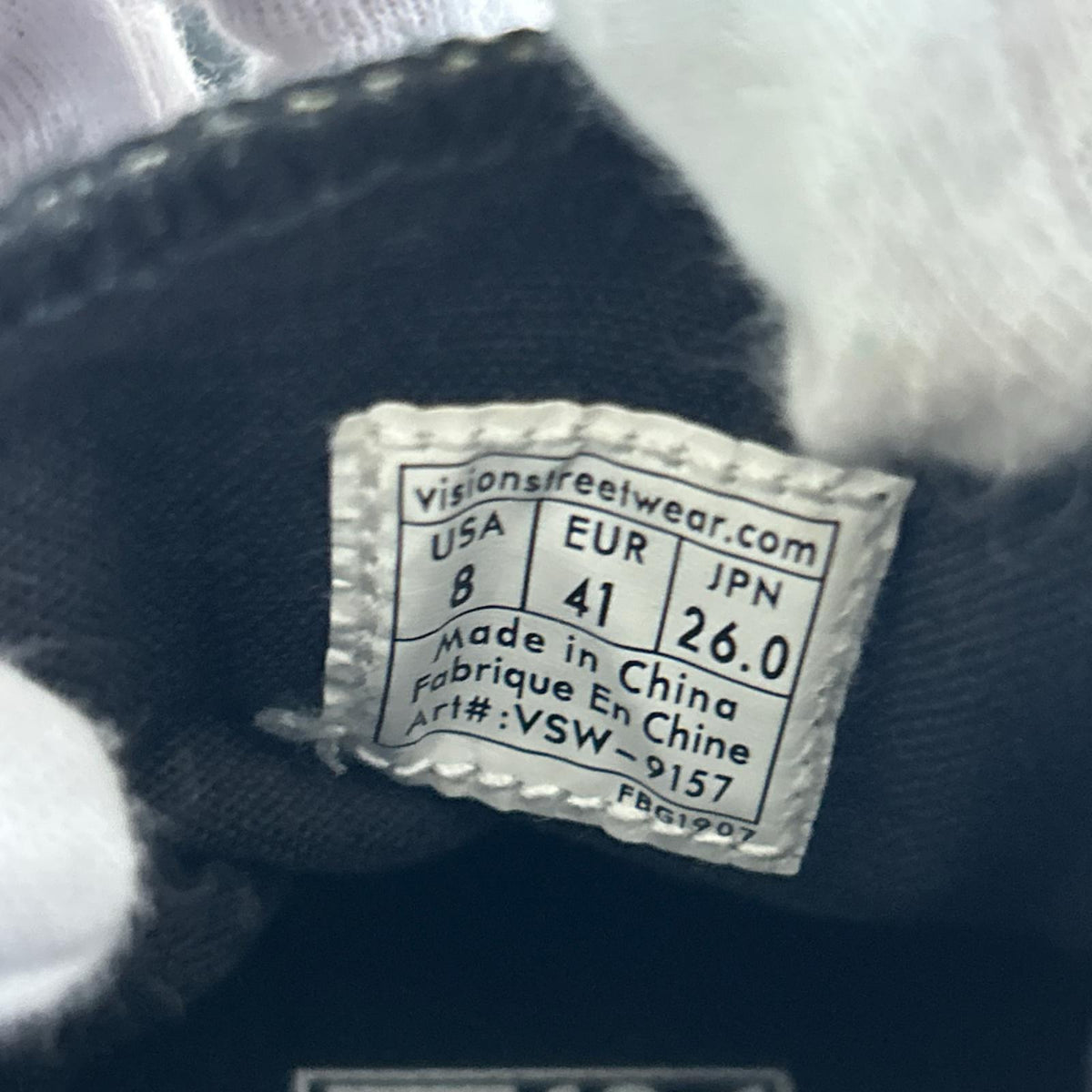 スニーカー CANVAS HI RHCP レッドホットチリペッパーズ (26cm) 26cm (US8 UK7 1/2 EU42) ブラック