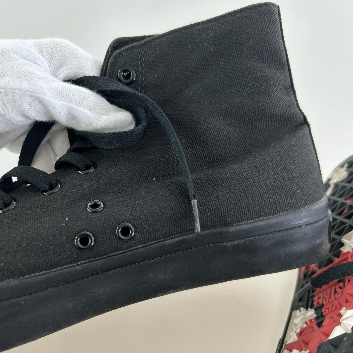 スニーカー CANVAS HI RHCP レッドホットチリペッパーズ (26cm) 26cm (US8 UK7 1/2 EU42) ブラック