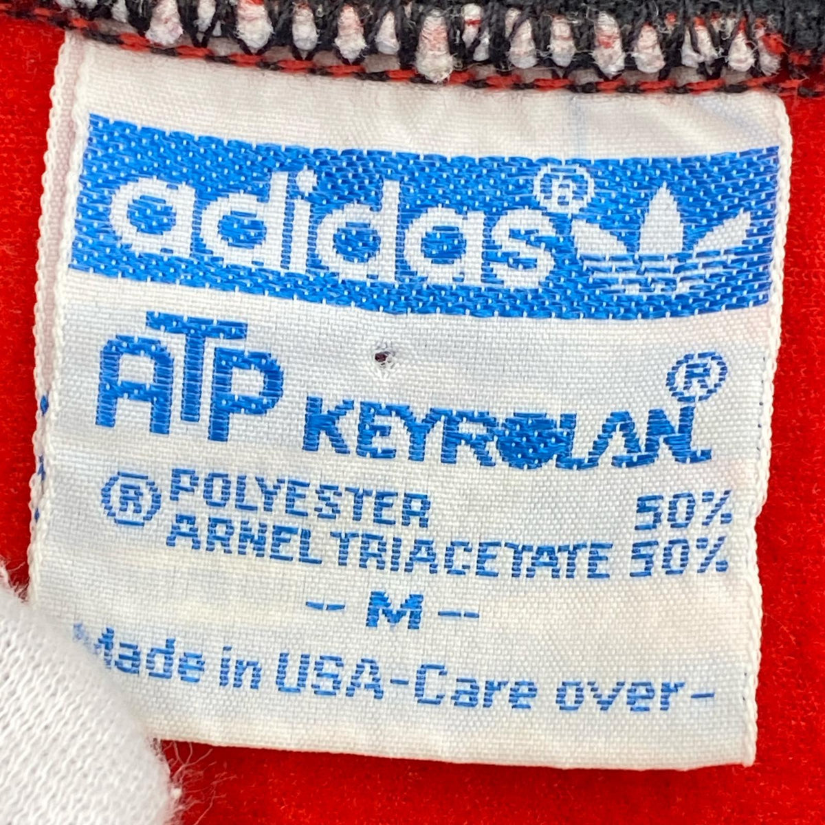 ジャケット adidas 70s~80s ATP トラックジャケット 赤 (M) M レッド