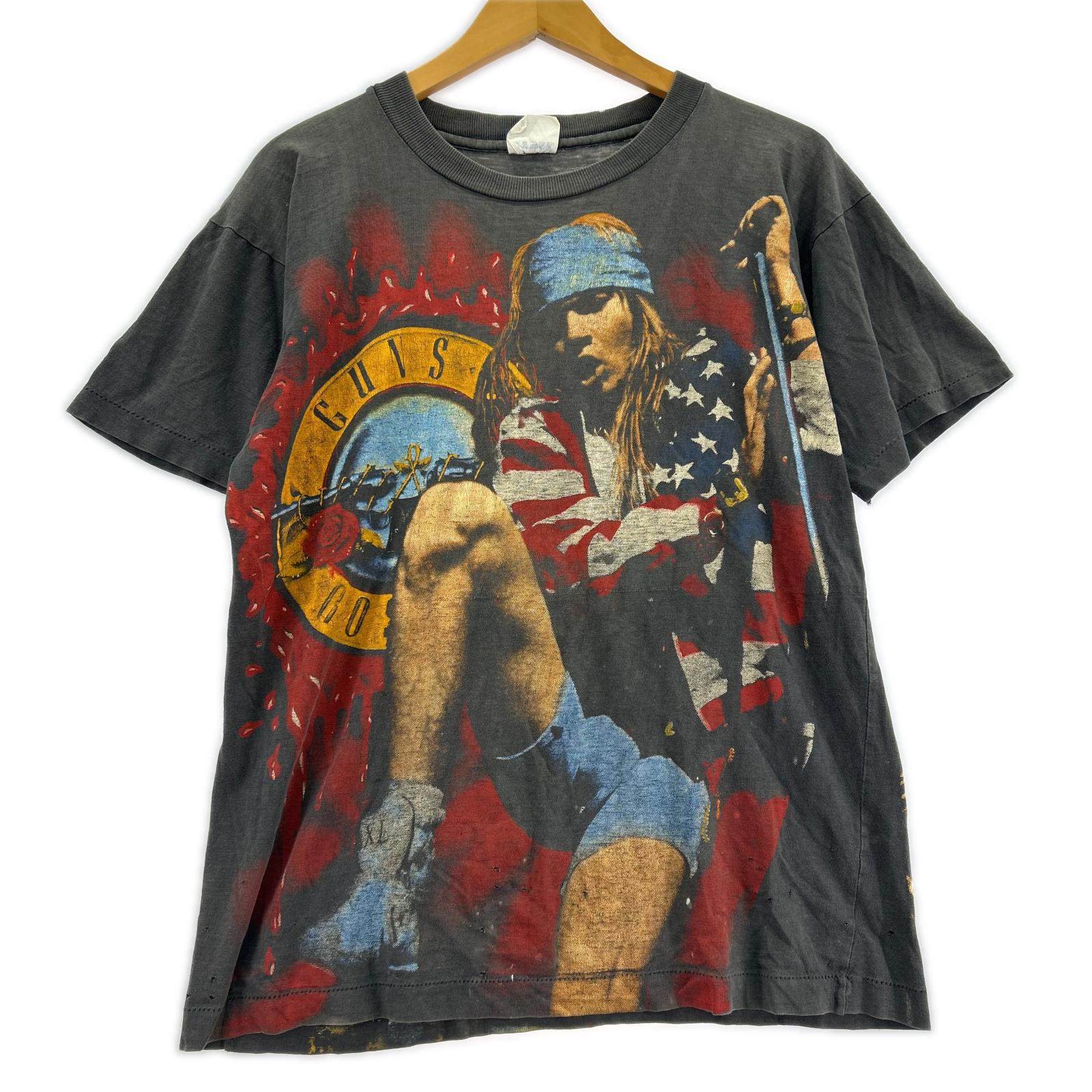 半袖Ｔシャツ ガンズ/黒系 M グレー