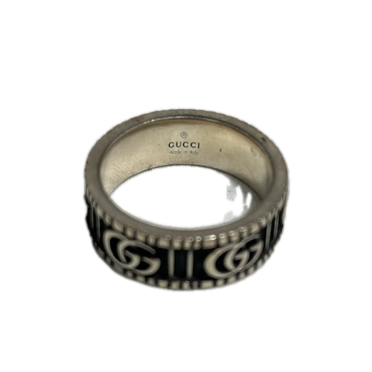 GUCCI ダブルGワイドリング