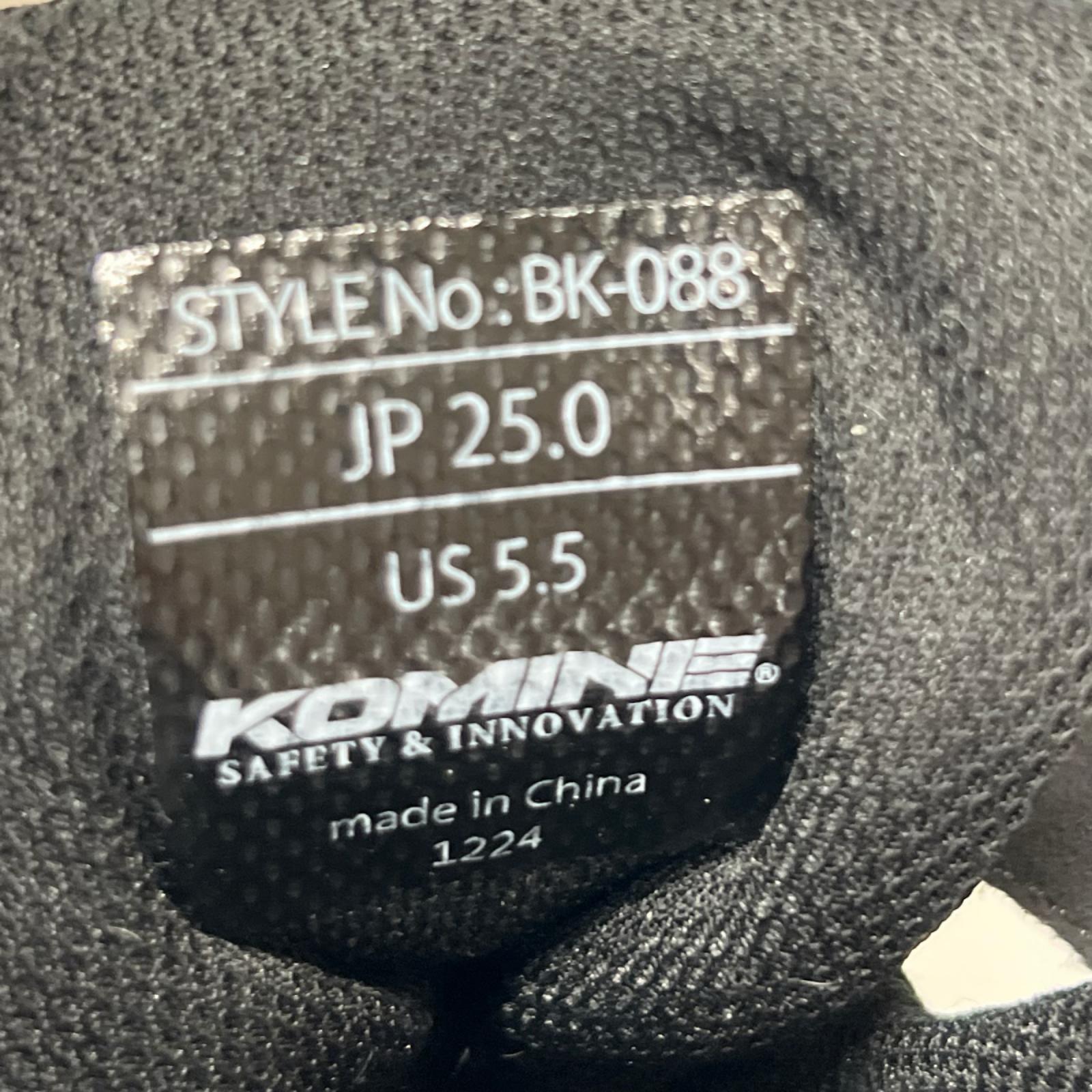 KOMINE BK-088 25.0cm スポーツ用品