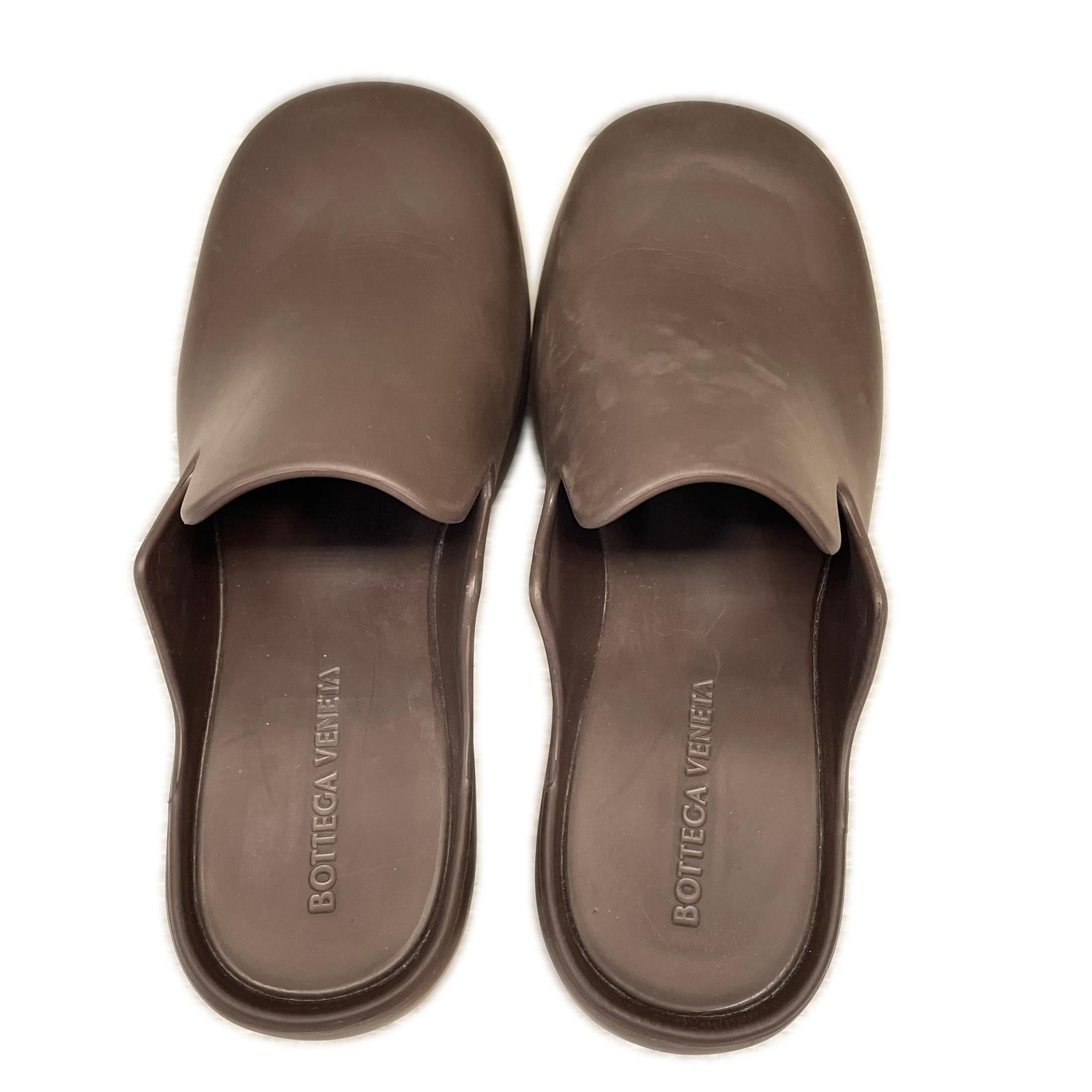 Bottega Veneta FLASH SLIPPER 42 ブラウン 26cm (US8 UK7 1/2 EU42)