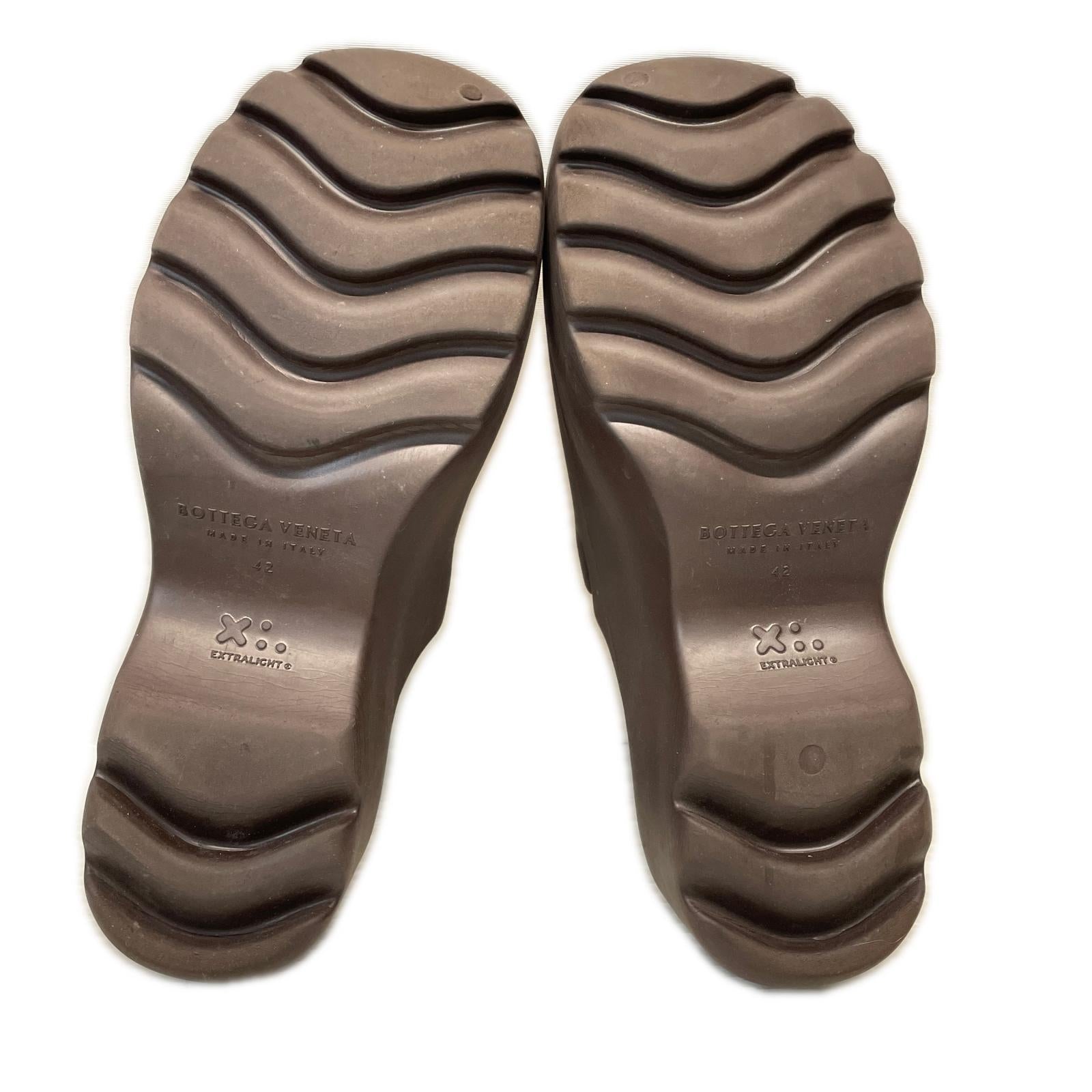 Bottega Veneta FLASH SLIPPER 42 ブラウン 26cm (US8 UK7 1/2 EU42)