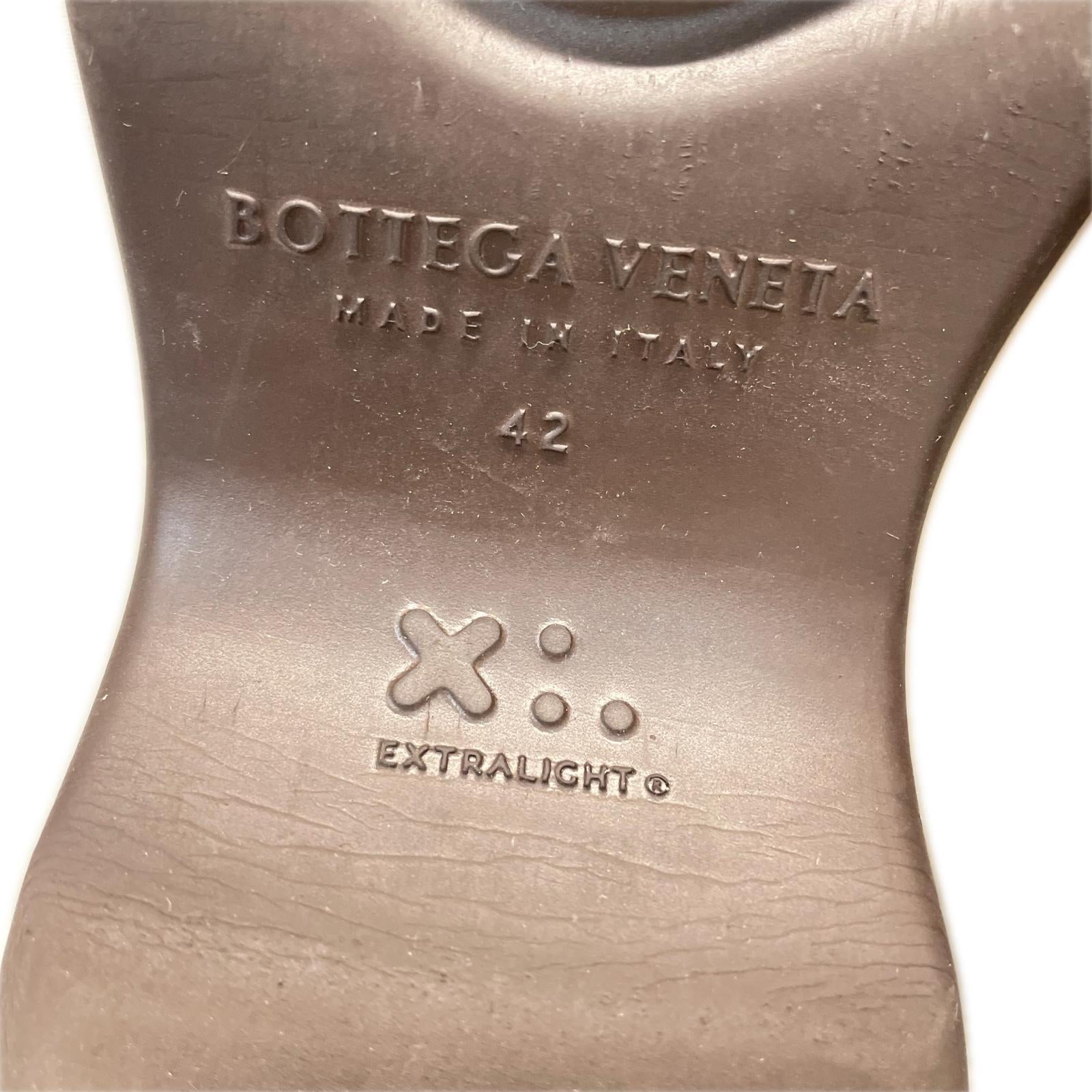 Bottega Veneta FLASH SLIPPER 42 ブラウン 26cm (US8 UK7 1/2 EU42)