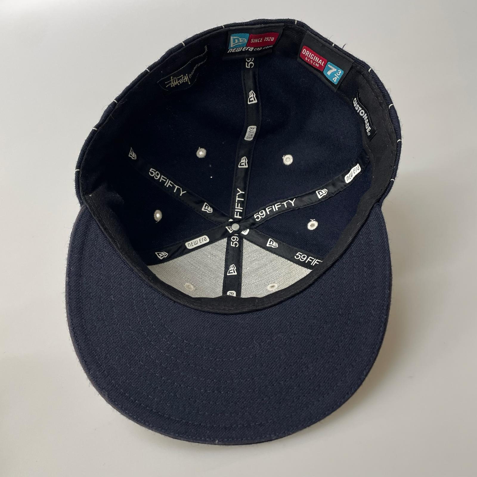 キャップ NEW ERA×SYUSSY LA ドジャース 59FIFTYキャップ ネイビー