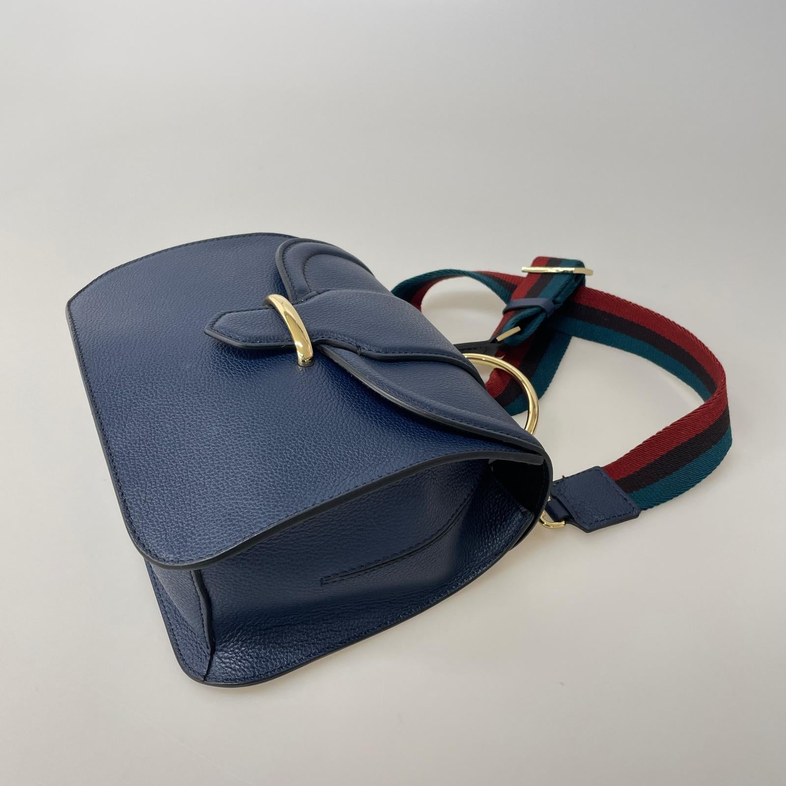 ショルダーバッグ GIANNI CHIARINI ショルダーバッグ ネイビー