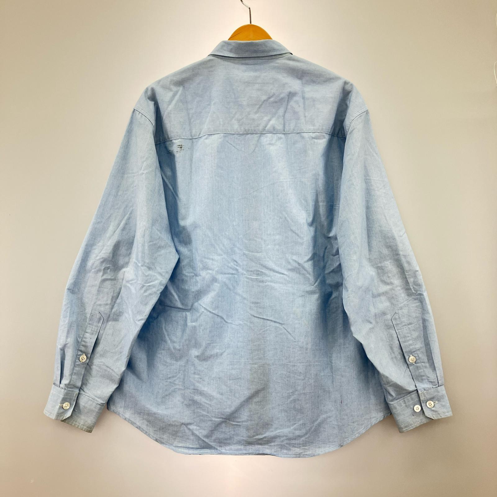 長袖シャツ WTAPS 25SS シャンブレーシャツ 02 サックス