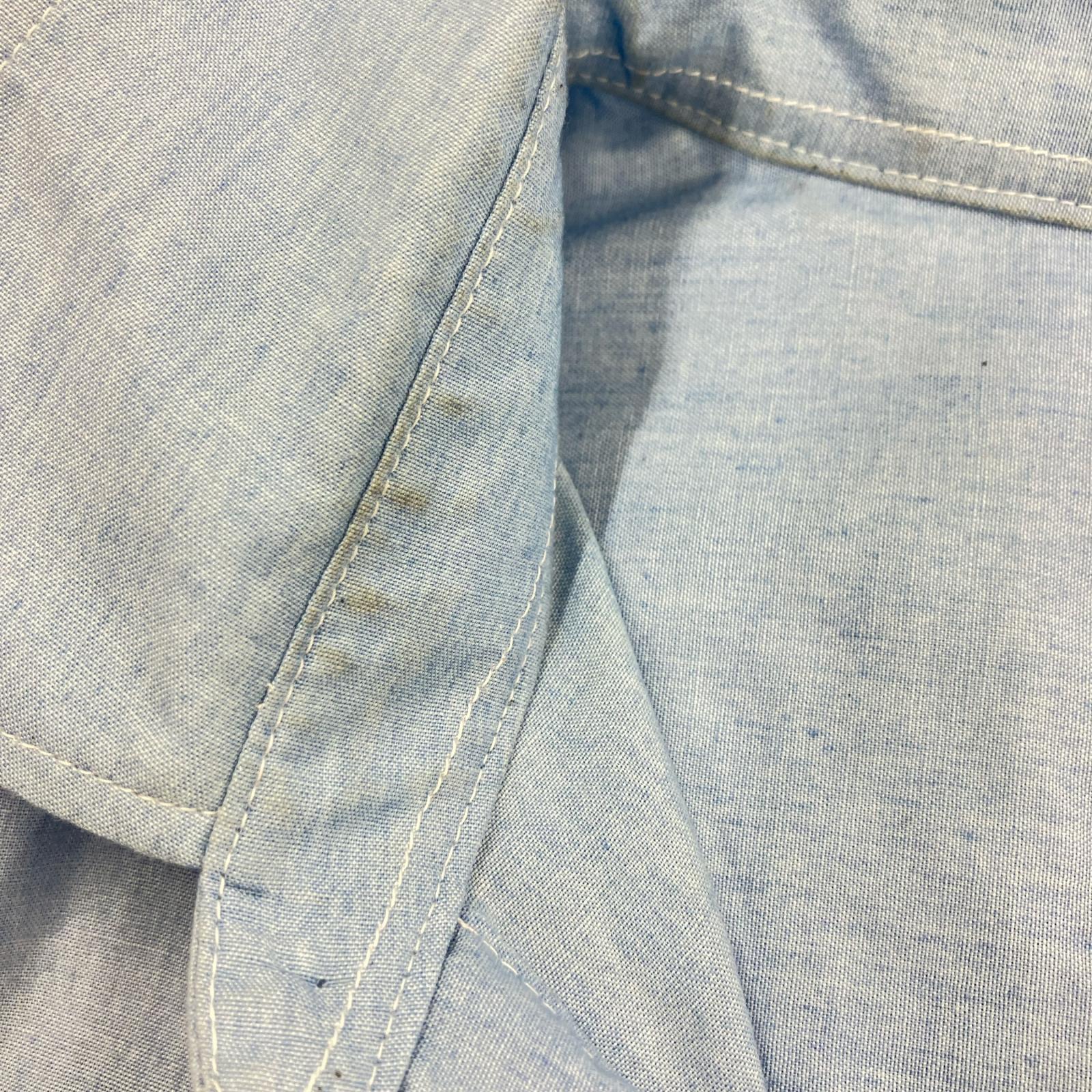 長袖シャツ WTAPS 25SS シャンブレーシャツ 02 サックス