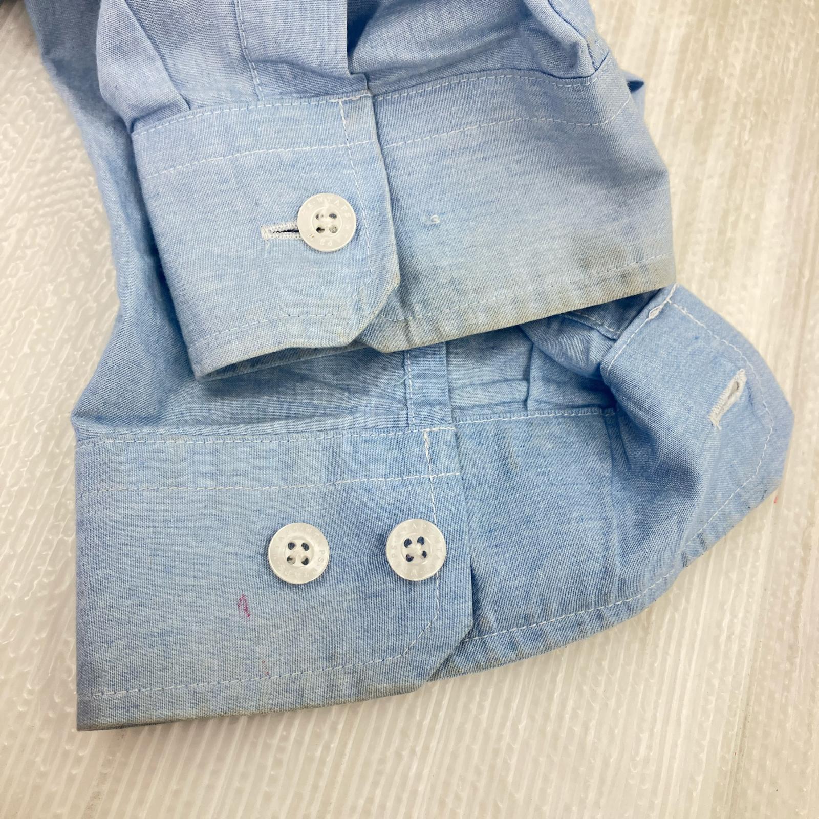 長袖シャツ WTAPS 25SS シャンブレーシャツ 02 サックス