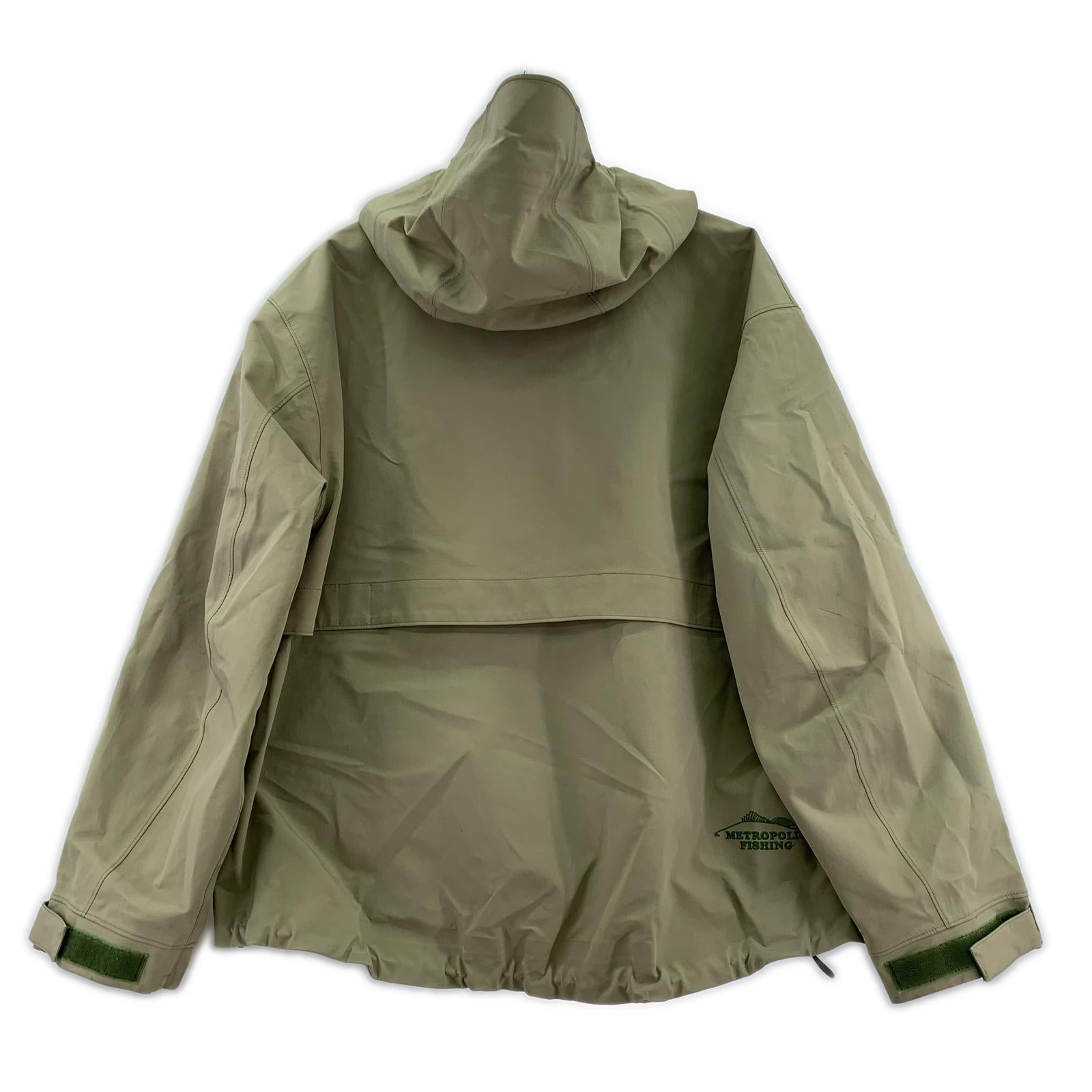 マウンテンパーカー WILDTHINGS METROPOLIS FISHING シェルジャケット L ベージュ L ベージュ