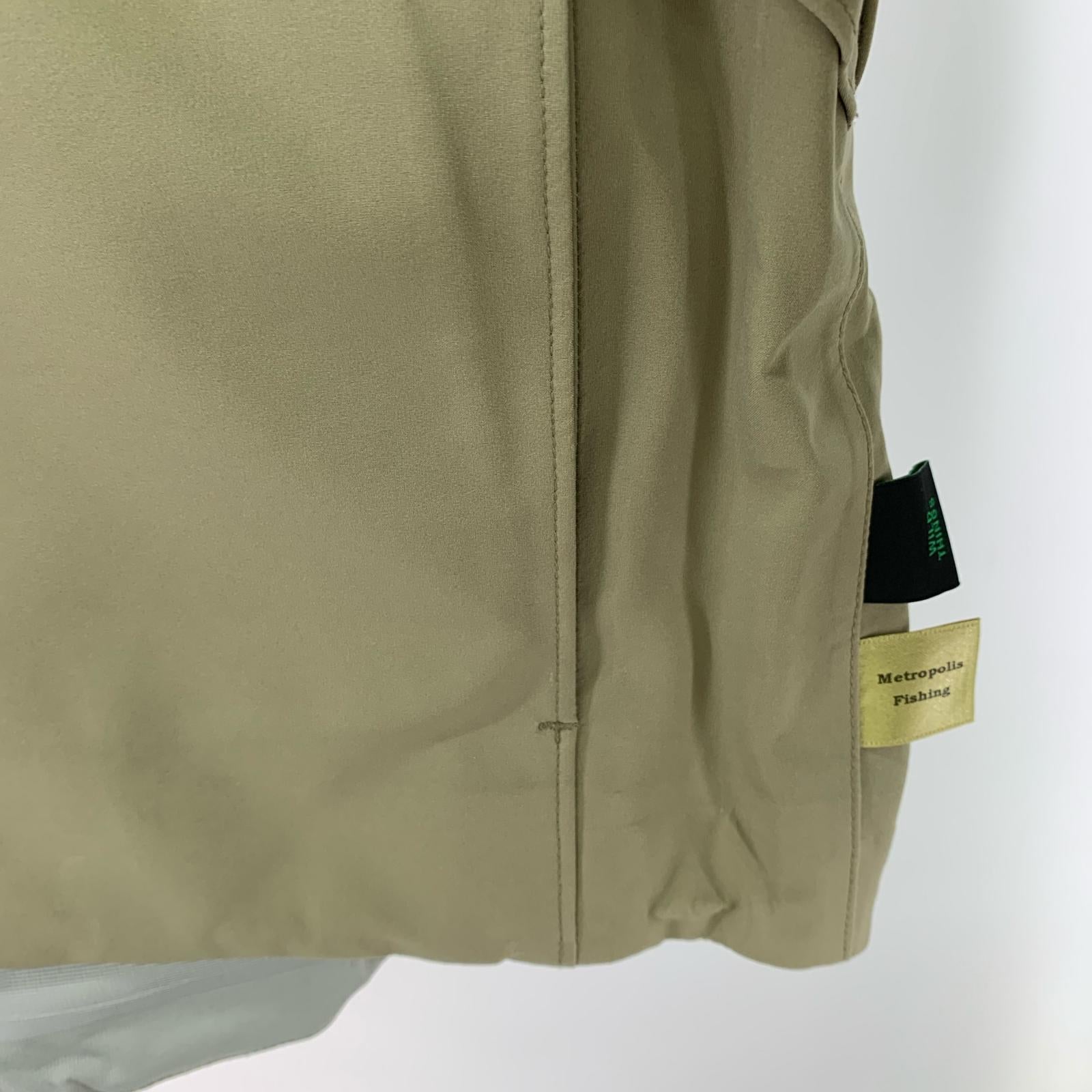 マウンテンパーカー WILDTHINGS METROPOLIS FISHING シェルジャケット L ベージュ L ベージュ