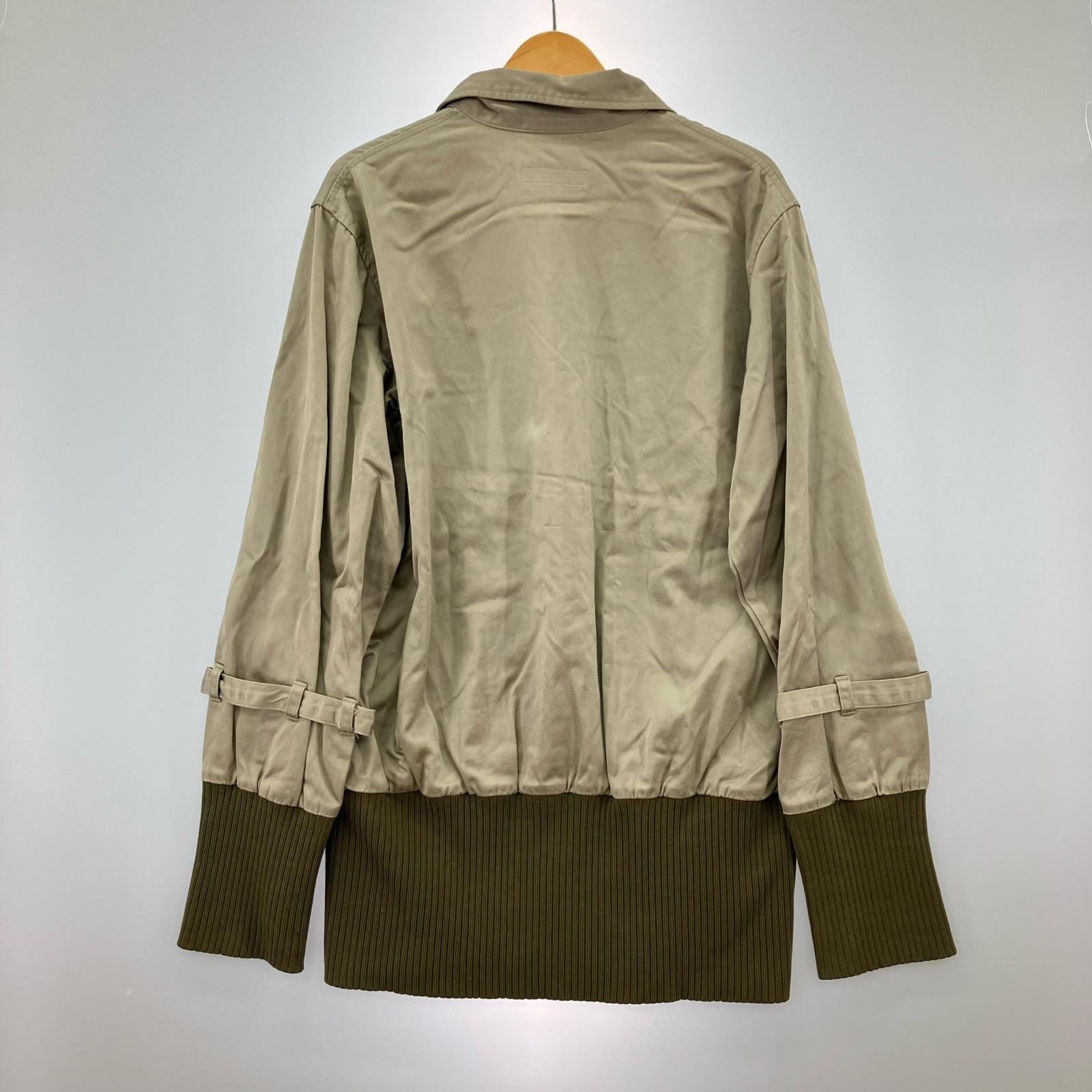 ジャケット ISSEY MIYAKE ワッペン付 ボンバージャケット カーキ カーキ