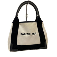 BALENCIAGA ネイビーカバス XS 2WAYバッグ 390346