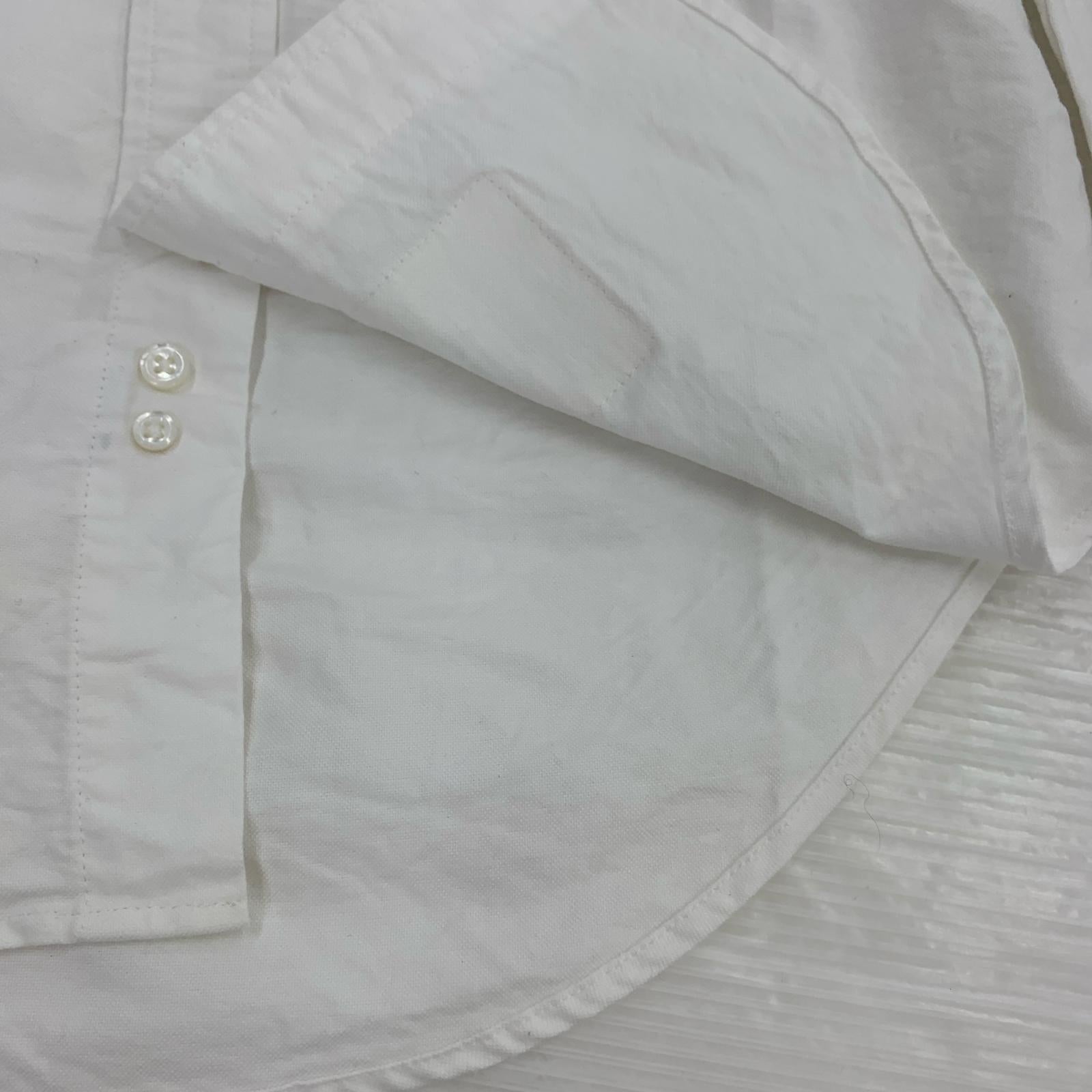 長袖シャツ THOM BROWNE オックスシャツ ホワイト 0 ホワイト