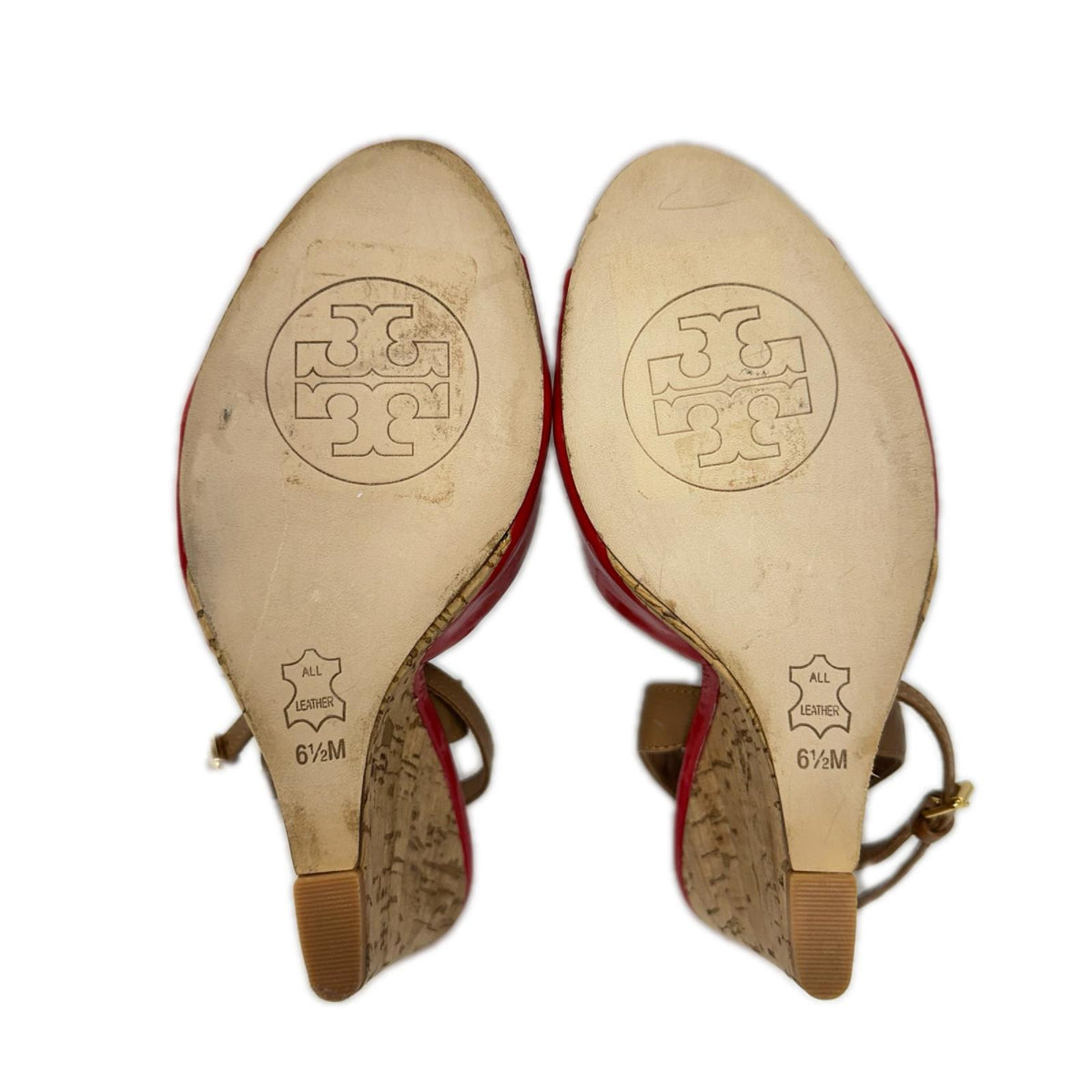 tory burch ウェッジソールサンダル