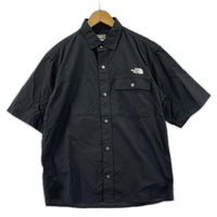 半袖シャツ S/S Nuptse Shirt 黒 (M) M ブラック