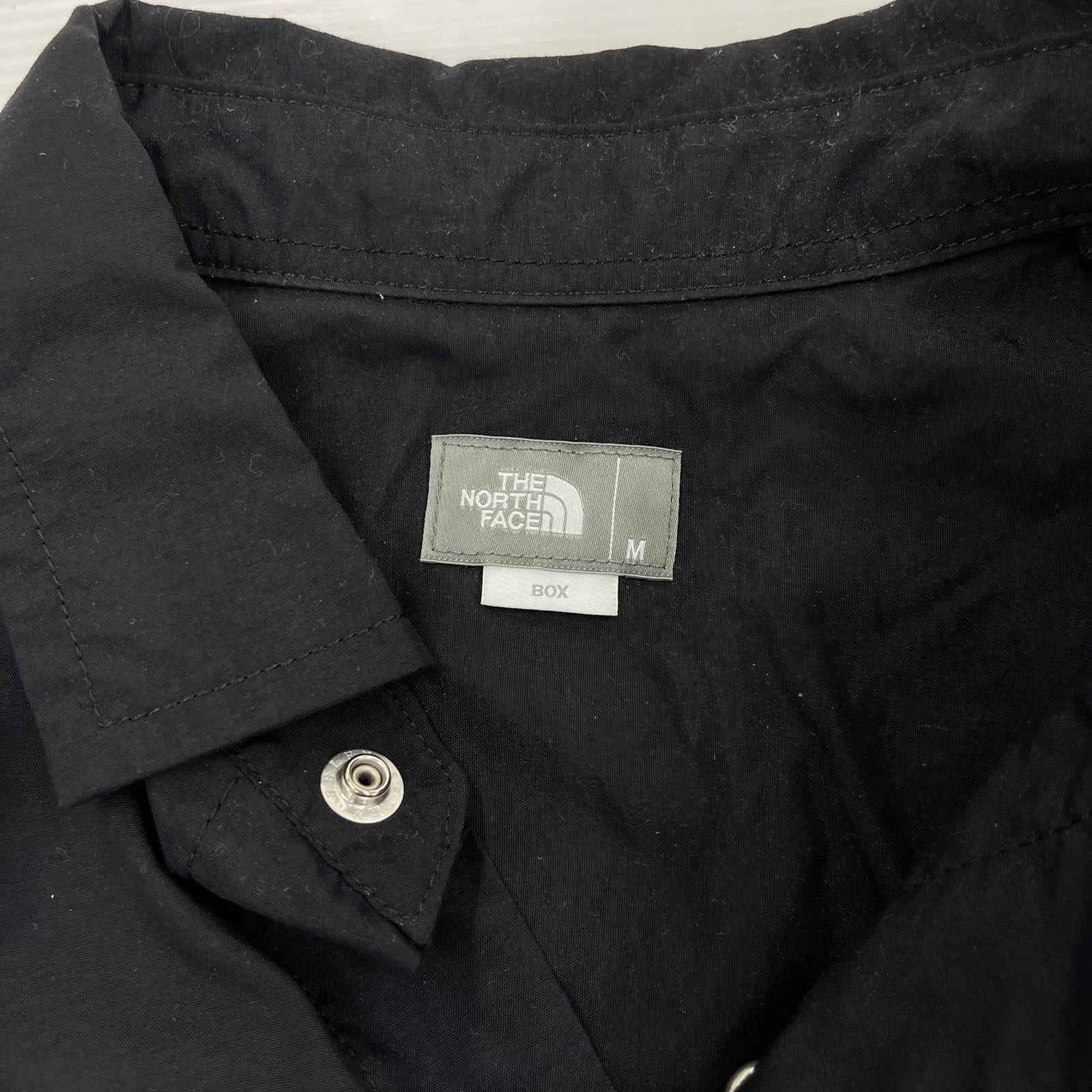 半袖シャツ S/S Nuptse Shirt 黒 (M) M ブラック