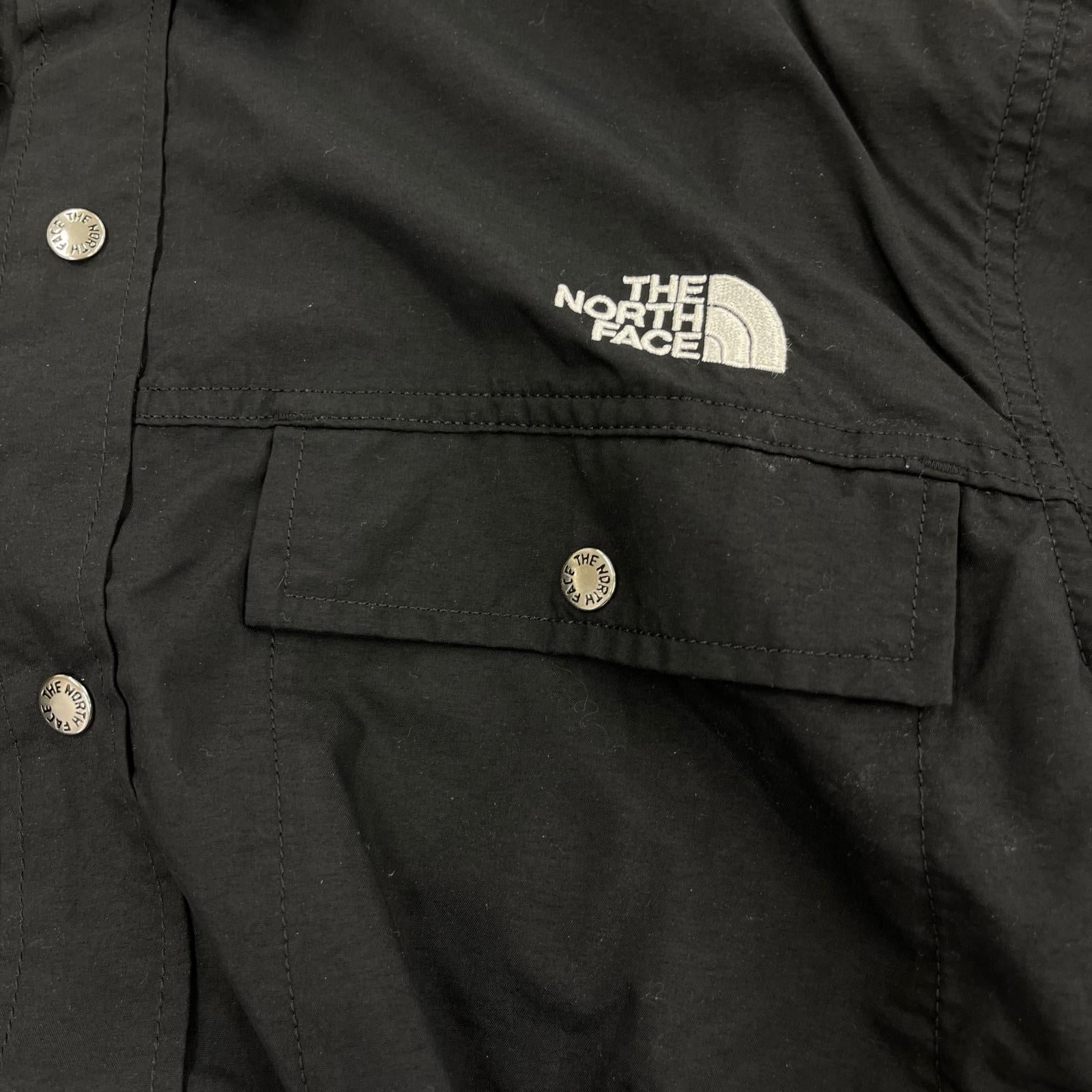 半袖シャツ S/S Nuptse Shirt 黒 (M) M ブラック