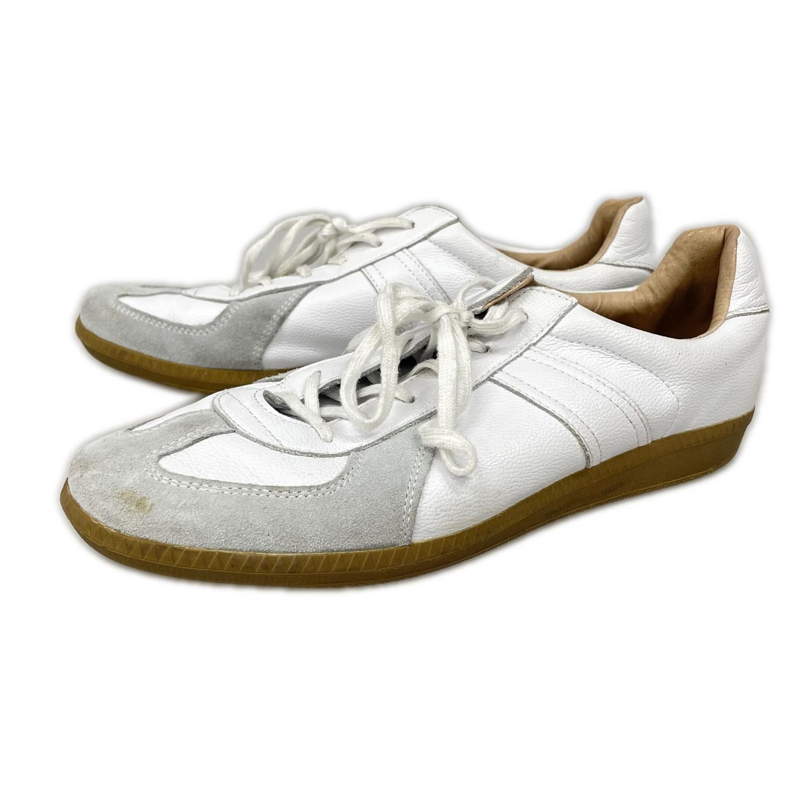 スニーカー GERMAN TRAINER REPRODUCTED 白 (43) 43 ホワイト