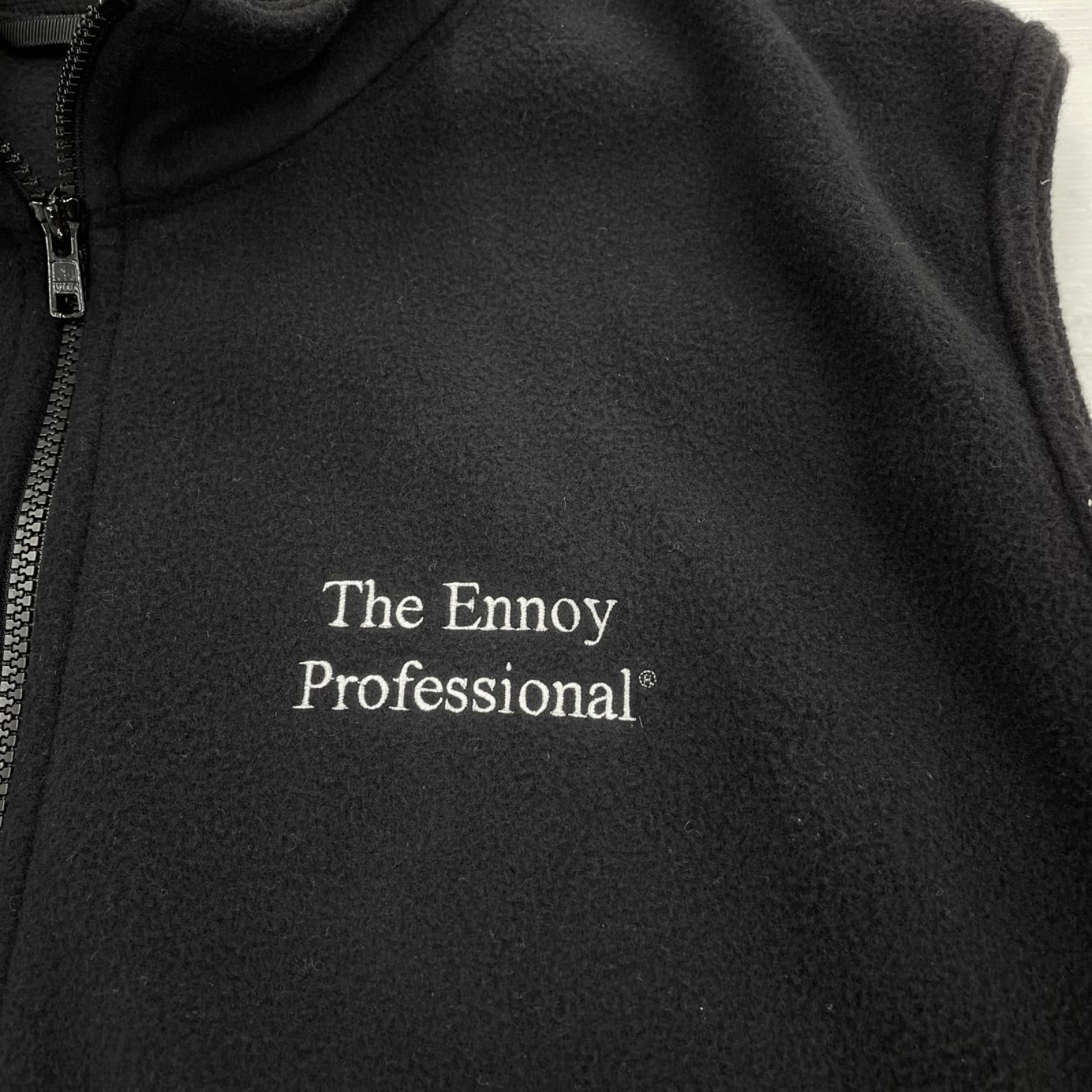 長袖シャツ THE ENNOYPROFESSIONAL 25AW FLEECE 黒 (XL) ブラック