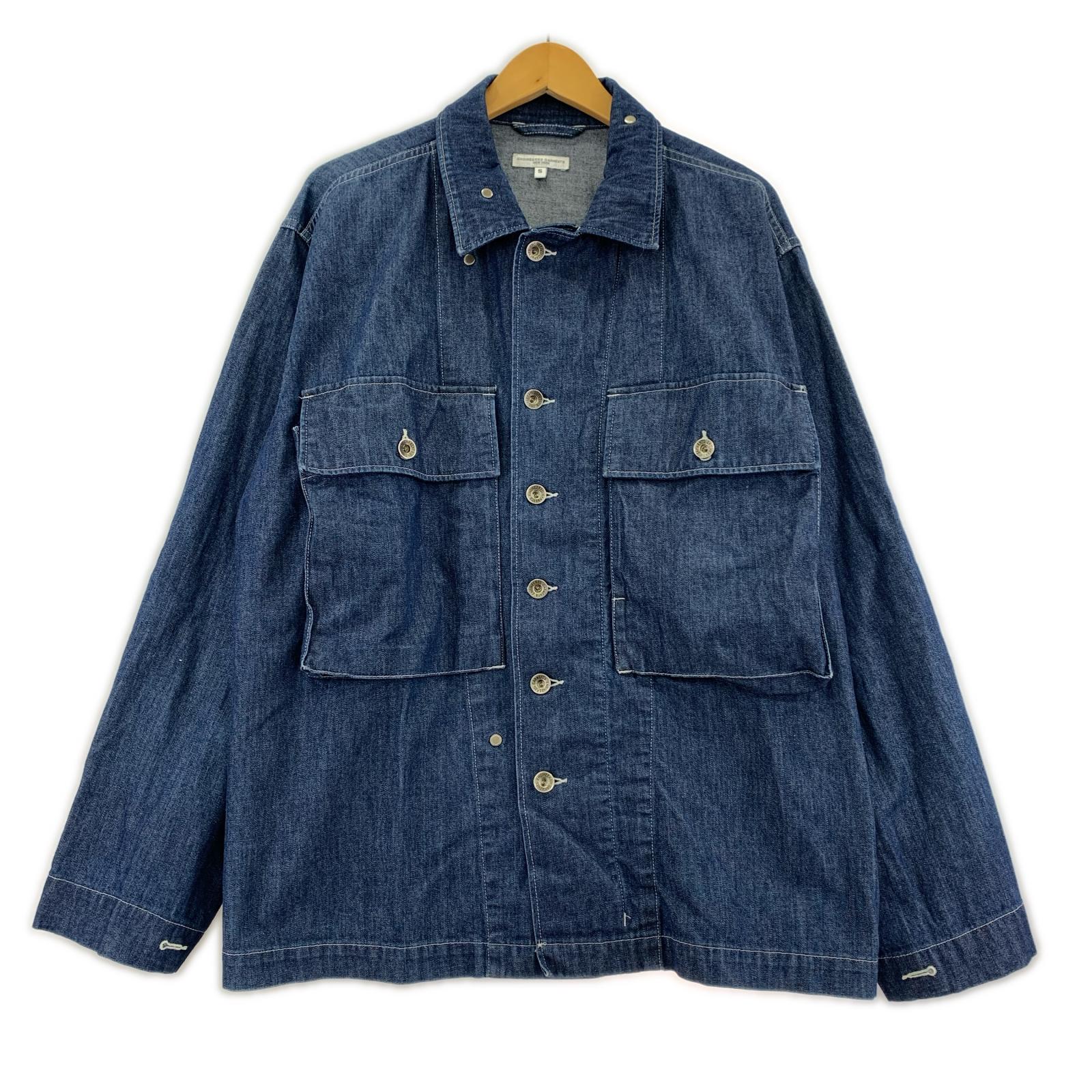 デニムジャケット M43/2 SHIRT JACKET (S) S ネイビー