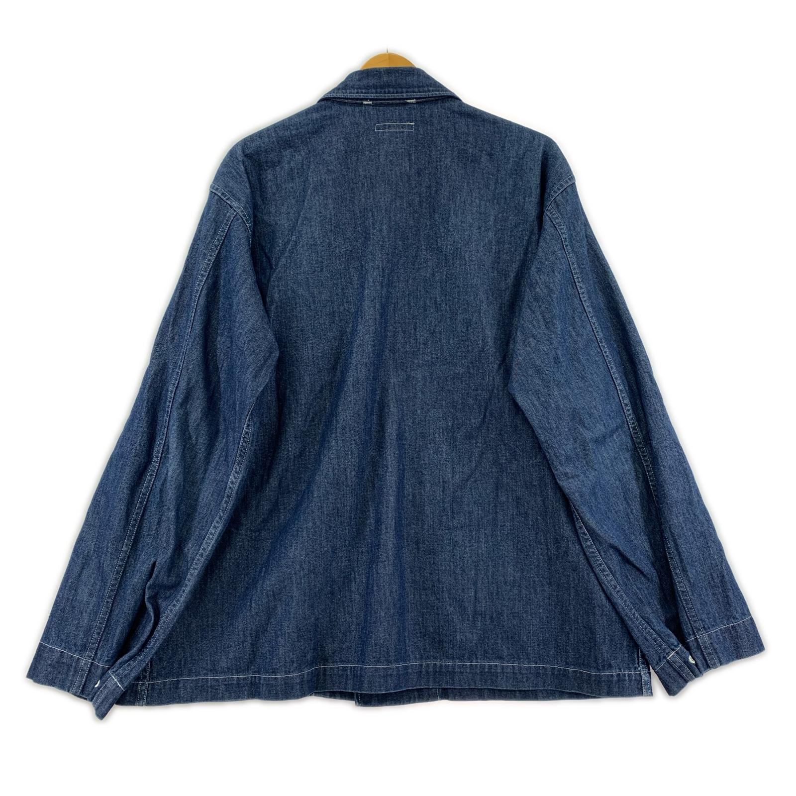 デニムジャケット M43/2 SHIRT JACKET (S) S ネイビー