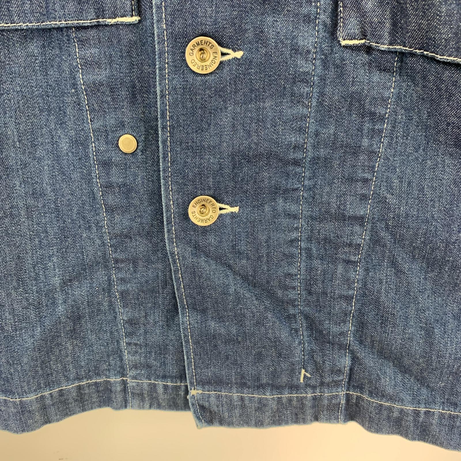 デニムジャケット M43/2 SHIRT JACKET (S) S ネイビー