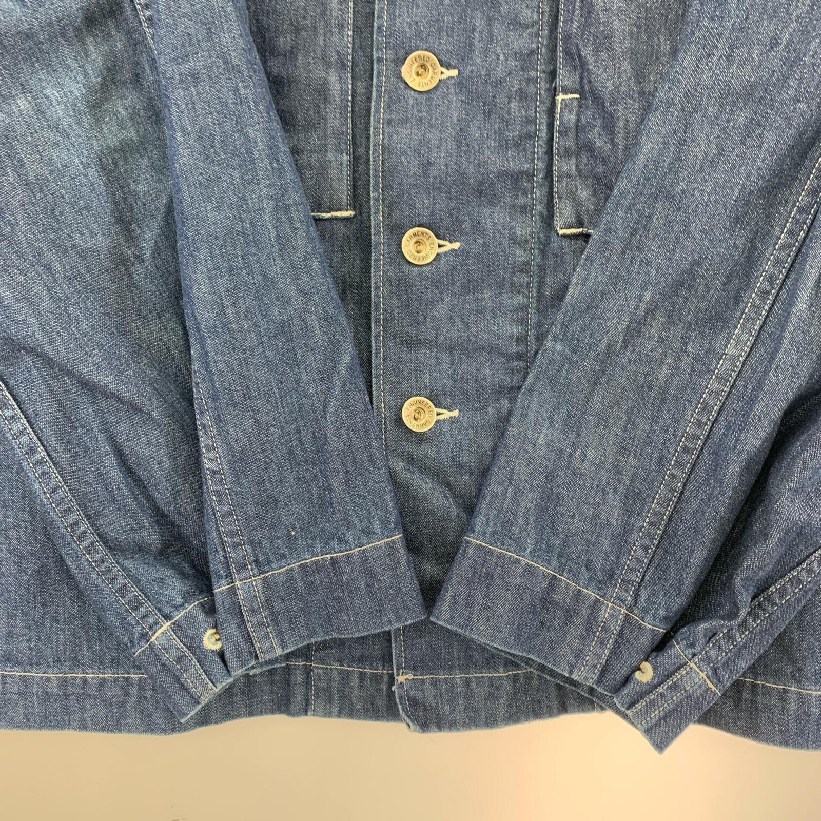 デニムジャケット M43/2 SHIRT JACKET (S) S ネイビー