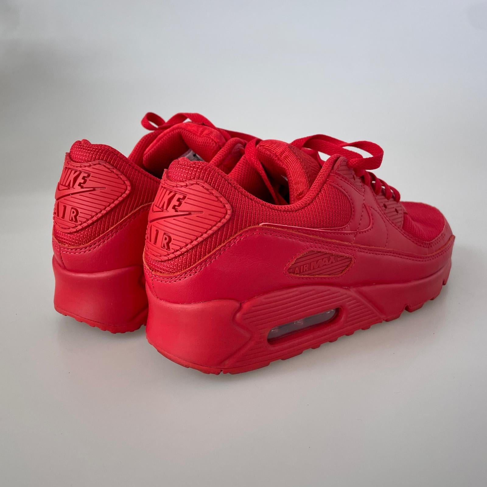 スニーカー Air Max 90 University Red 26.0cm 26cm (US8 UK7 1/2 EU42) レッド