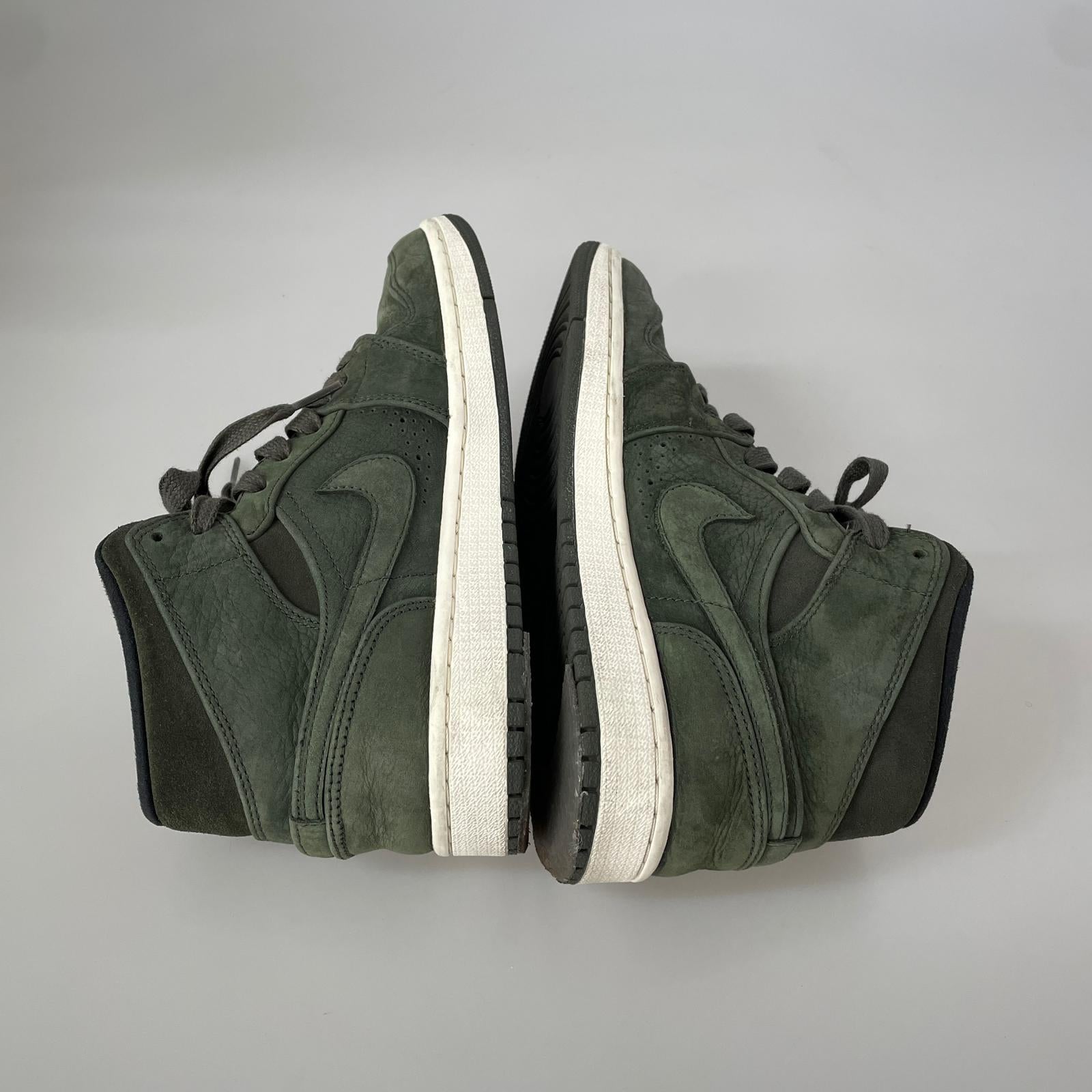 スニーカー AIR JORDAN 1 MID NOUVEAU 26.0cm 26cm (US8 UK7 1/2 EU42) グリーン