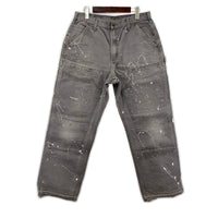 パンツ 90s double knee グレー グレー