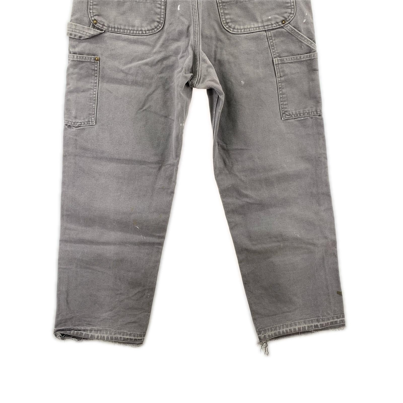 パンツ 90s double knee グレー グレー