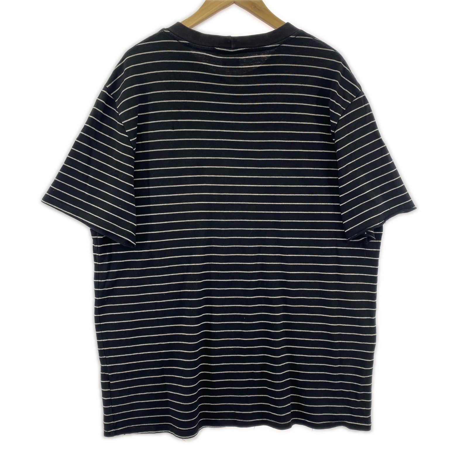 半袖Ｔシャツ ×Place＋Faces USA製 ボーダーt ブラック