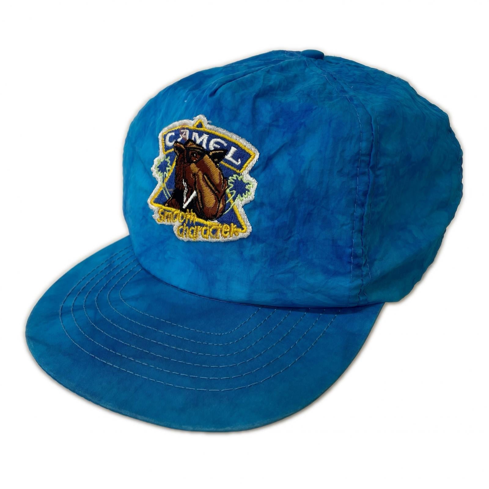 キャップ CAMEL ラクダ 5パネルキャップ 水色 ブルー