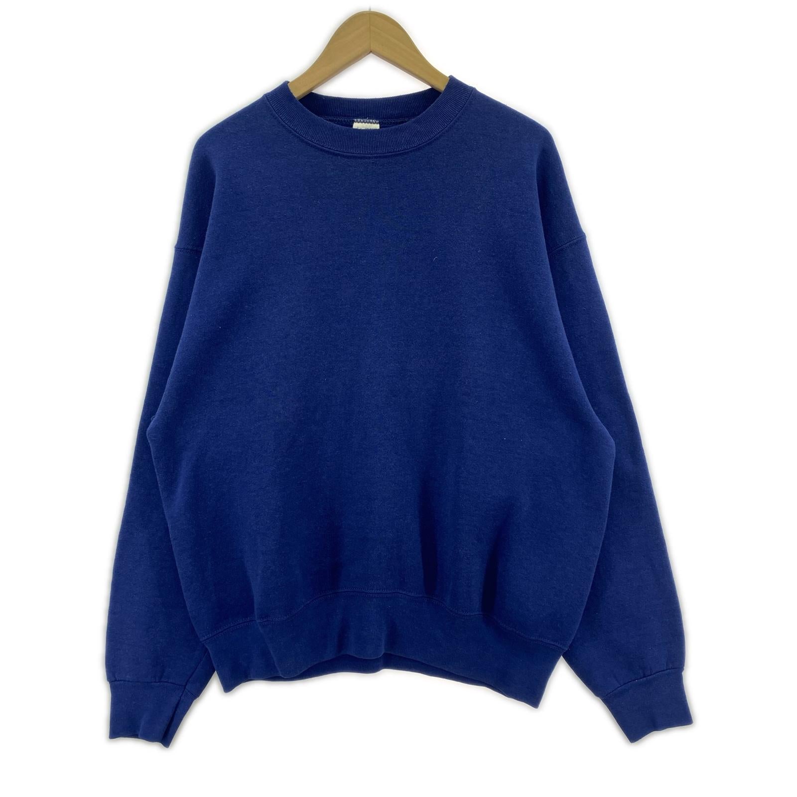 スウェット MUNSINGWEAR 90's スウェット BLU L L ブルー