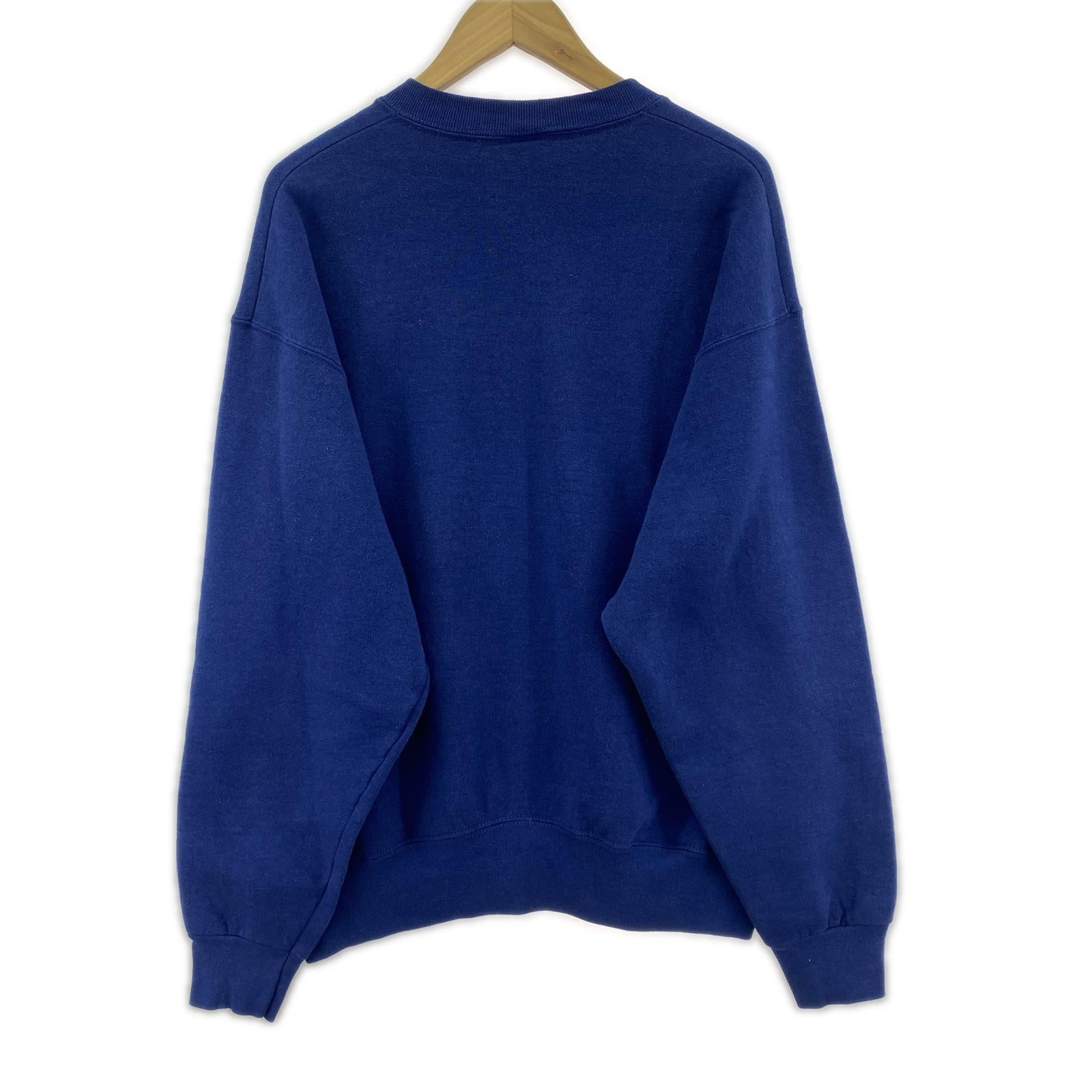 スウェット MUNSINGWEAR 90's スウェット BLU L L ブルー