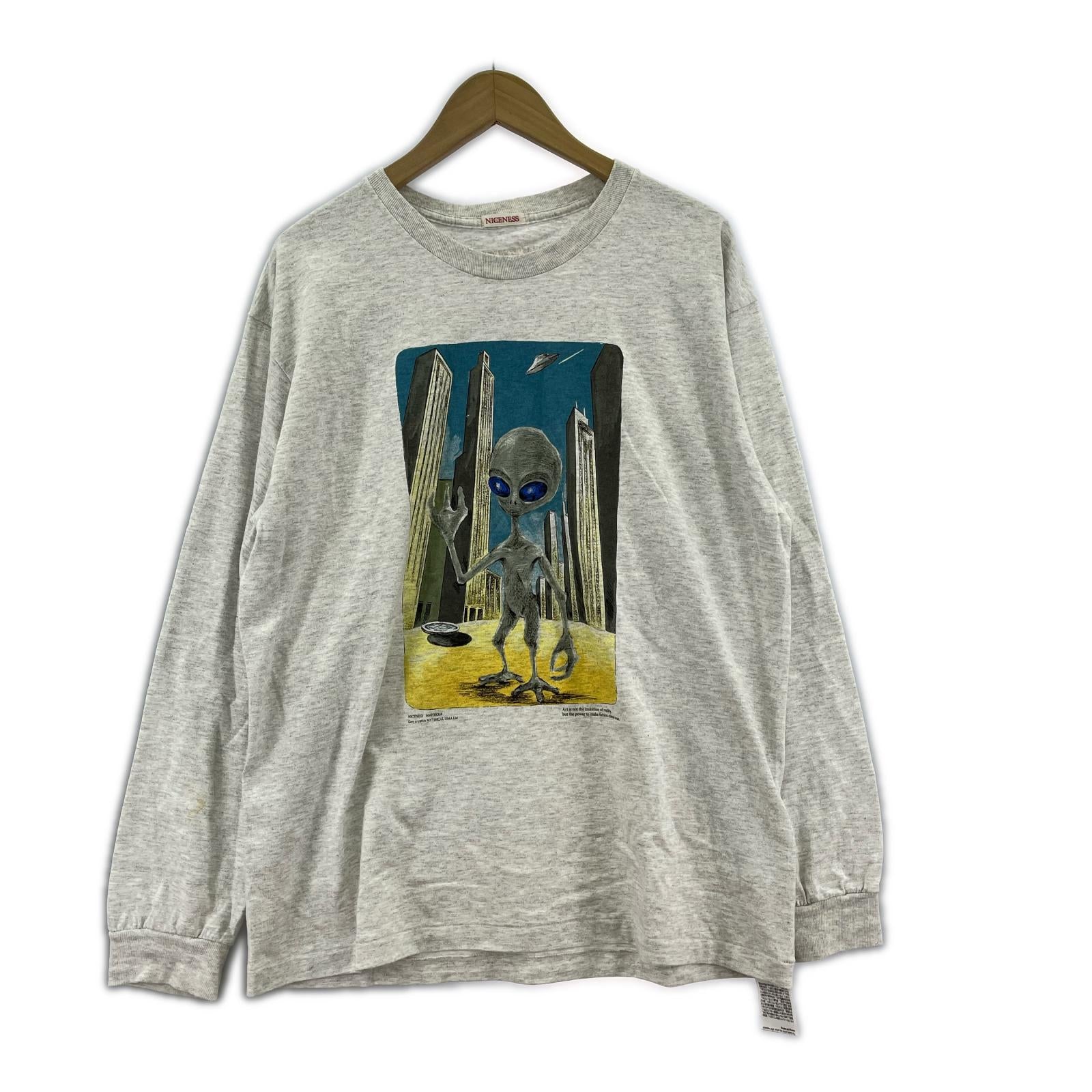 長袖Ｔシャツ NM-5101J17 M グレー