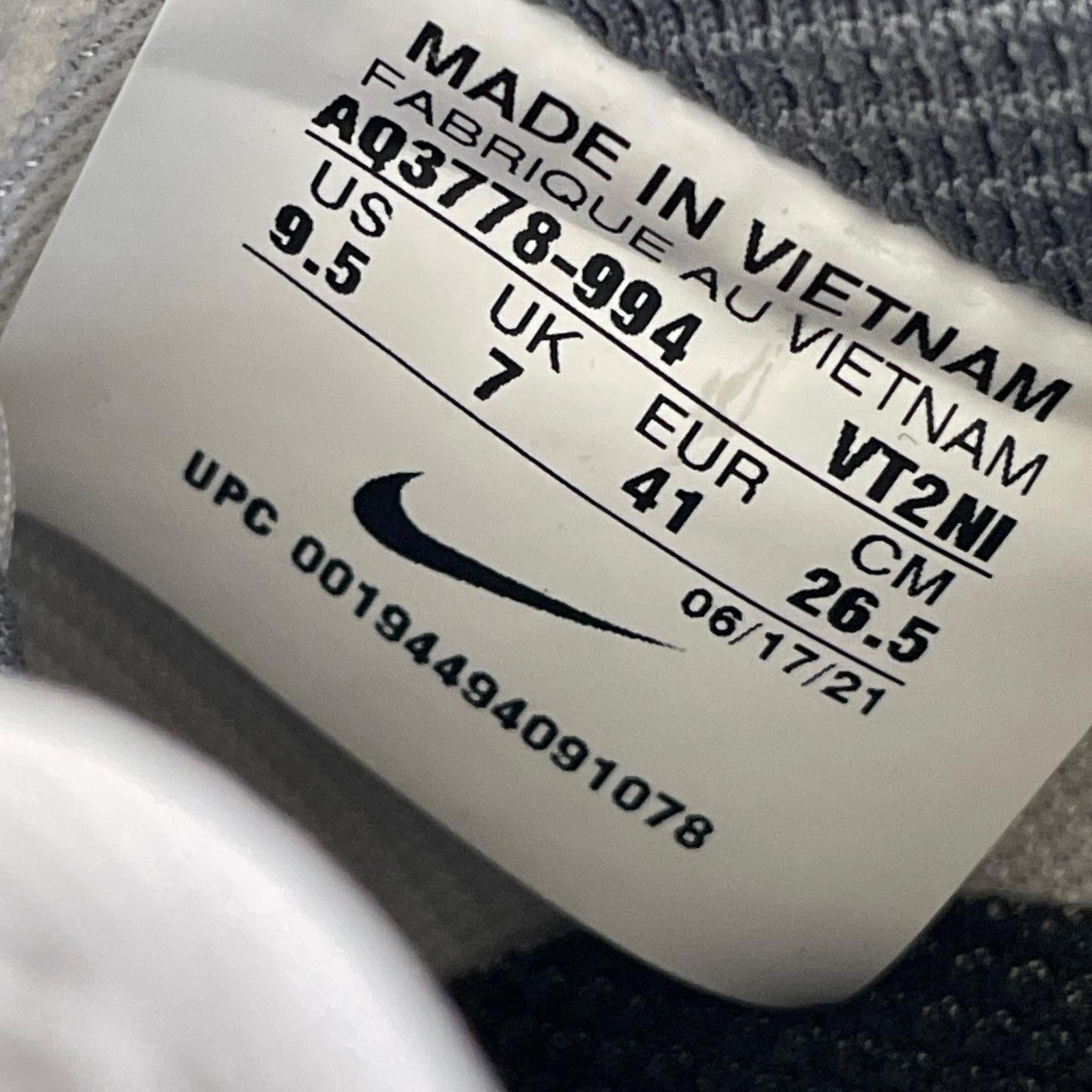 スニーカー AF1 26.5cm WHT/GRY 26.5cm (US8 1/2 UK8 EU43) ホワイト