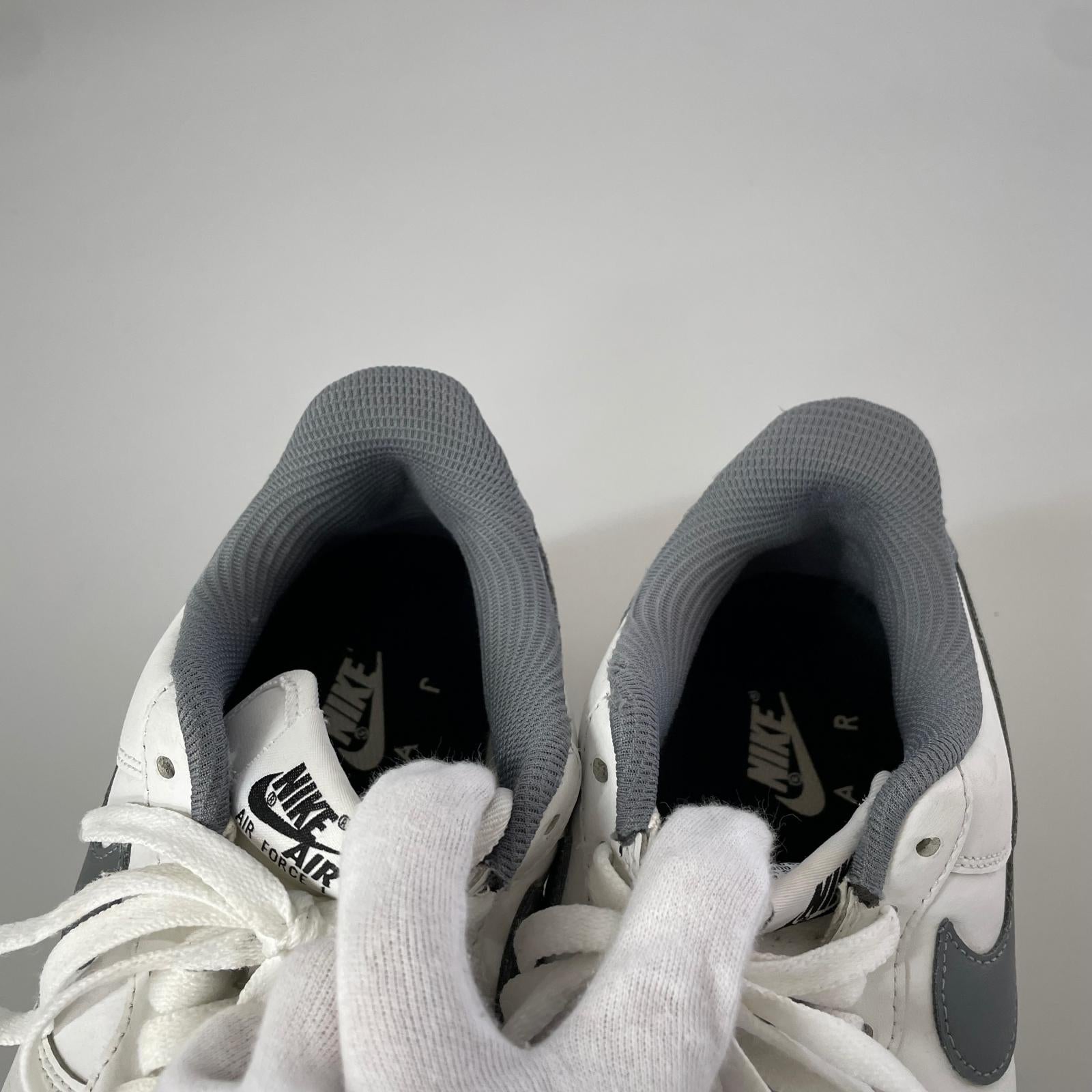 スニーカー AF1 26.5cm WHT/GRY 26.5cm (US8 1/2 UK8 EU43) ホワイト