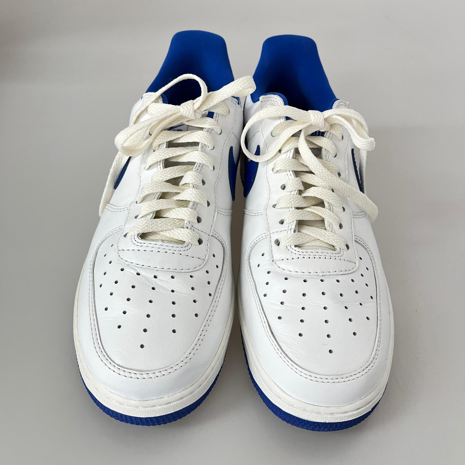 スニーカー AIR FORCE 1 LOW RETRO Game Royal 28.0cm 28cm (US10 UK9 1/2 EU46) ホワイト