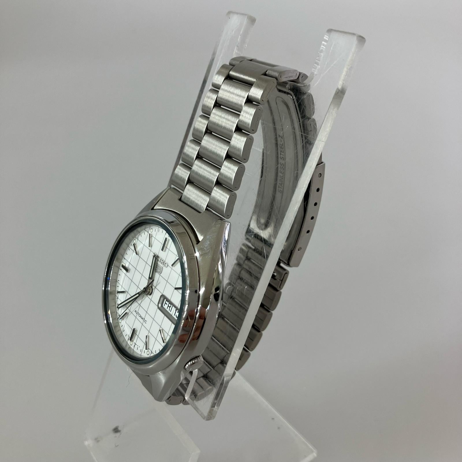 腕時計 SEIKO 5 自動巻き/白文字盤/7S26-0480 ホワイト