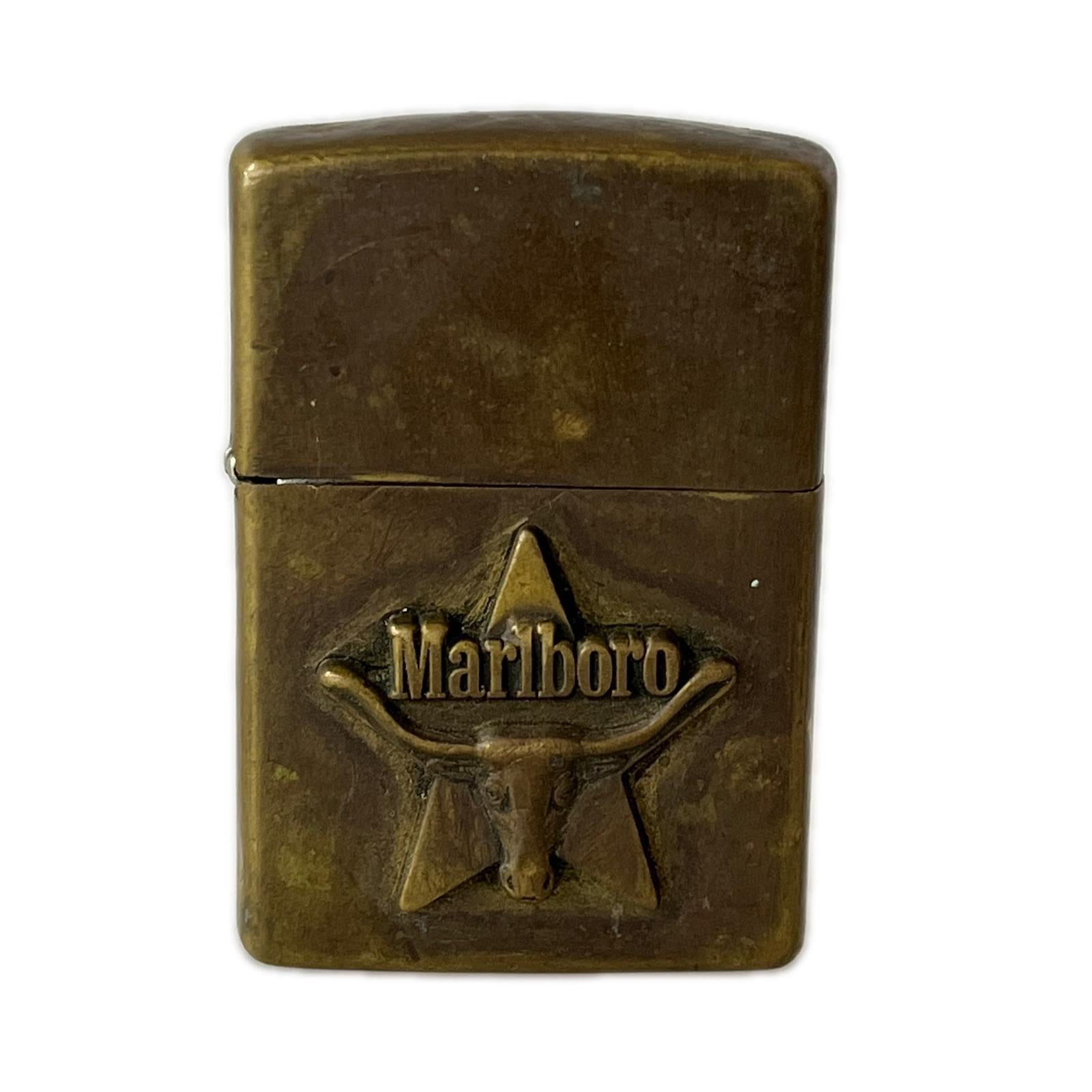 ライター 92年製 Marlboro ロングホーン ゴールド