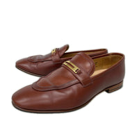 シューズ CALMANTHOLOGY EVENING LOAFER サイズ7.5 ブラウン A6603 ブラウン