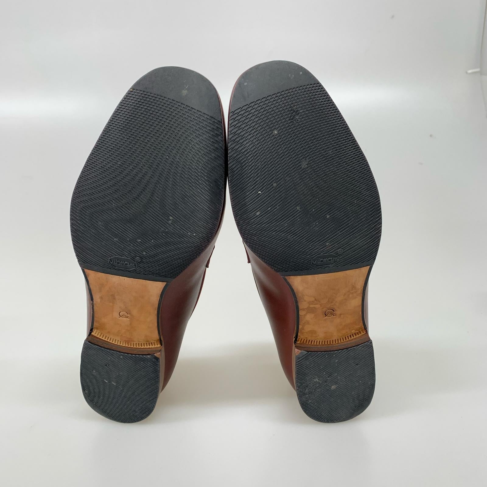 シューズ CALMANTHOLOGY EVENING LOAFER サイズ7.5 ブラウン A6603 ブラウン