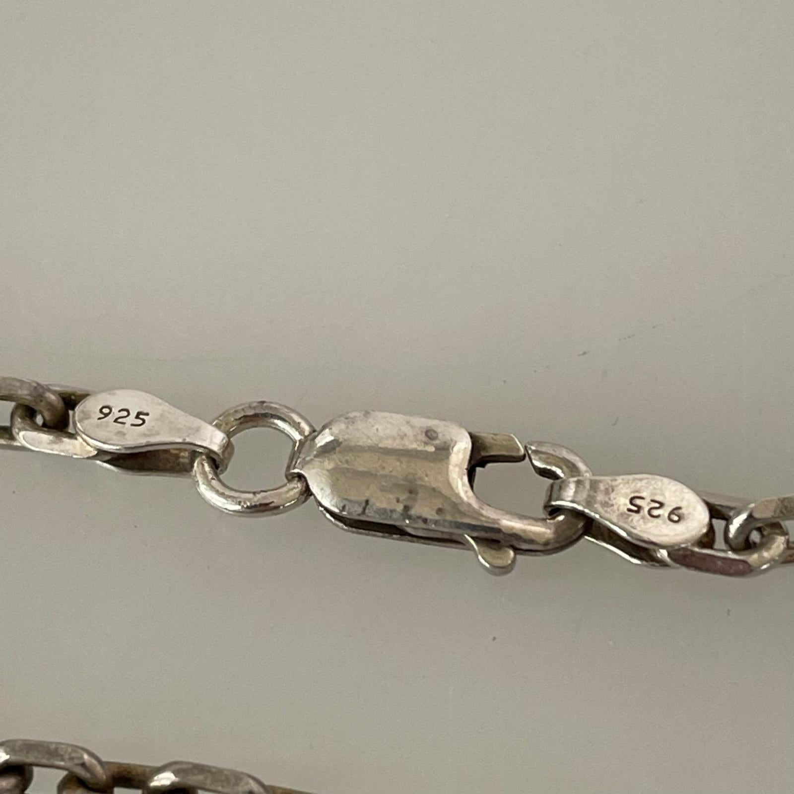 ネックレス SILVER刻印 太陽トップ×チェーン シルバー