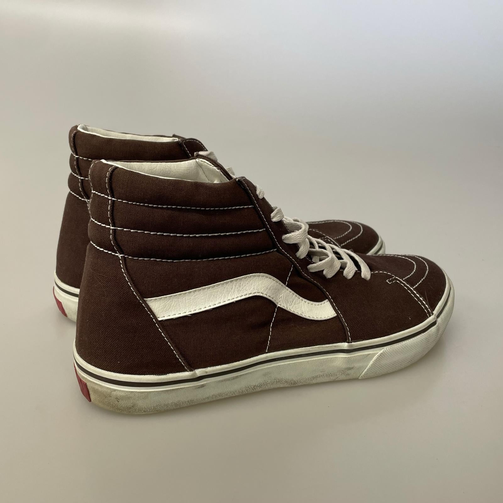 スニーカー SK8-HI/US10/BRN/US企画 ブラウン