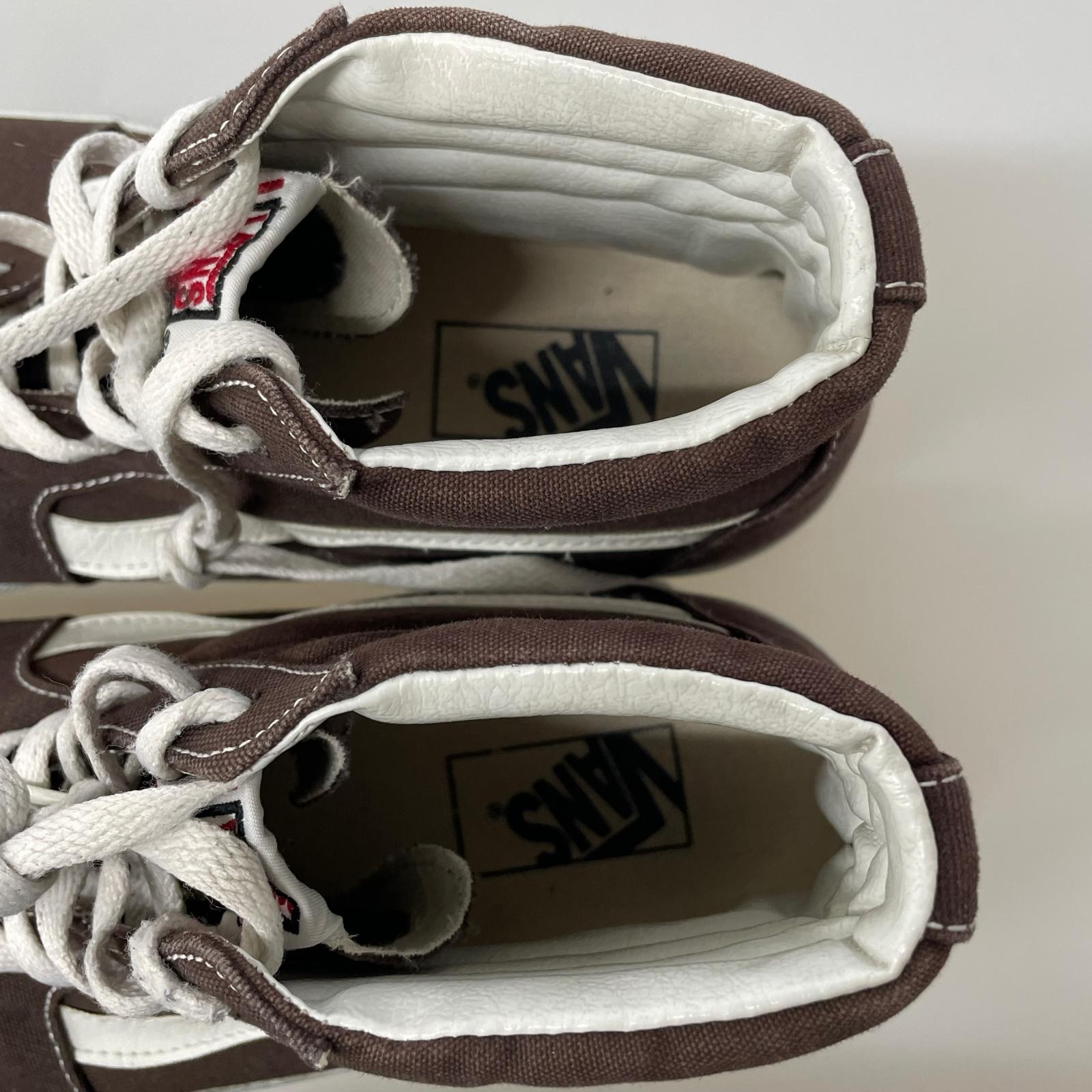 スニーカー SK8-HI/US10/BRN/US企画 ブラウン