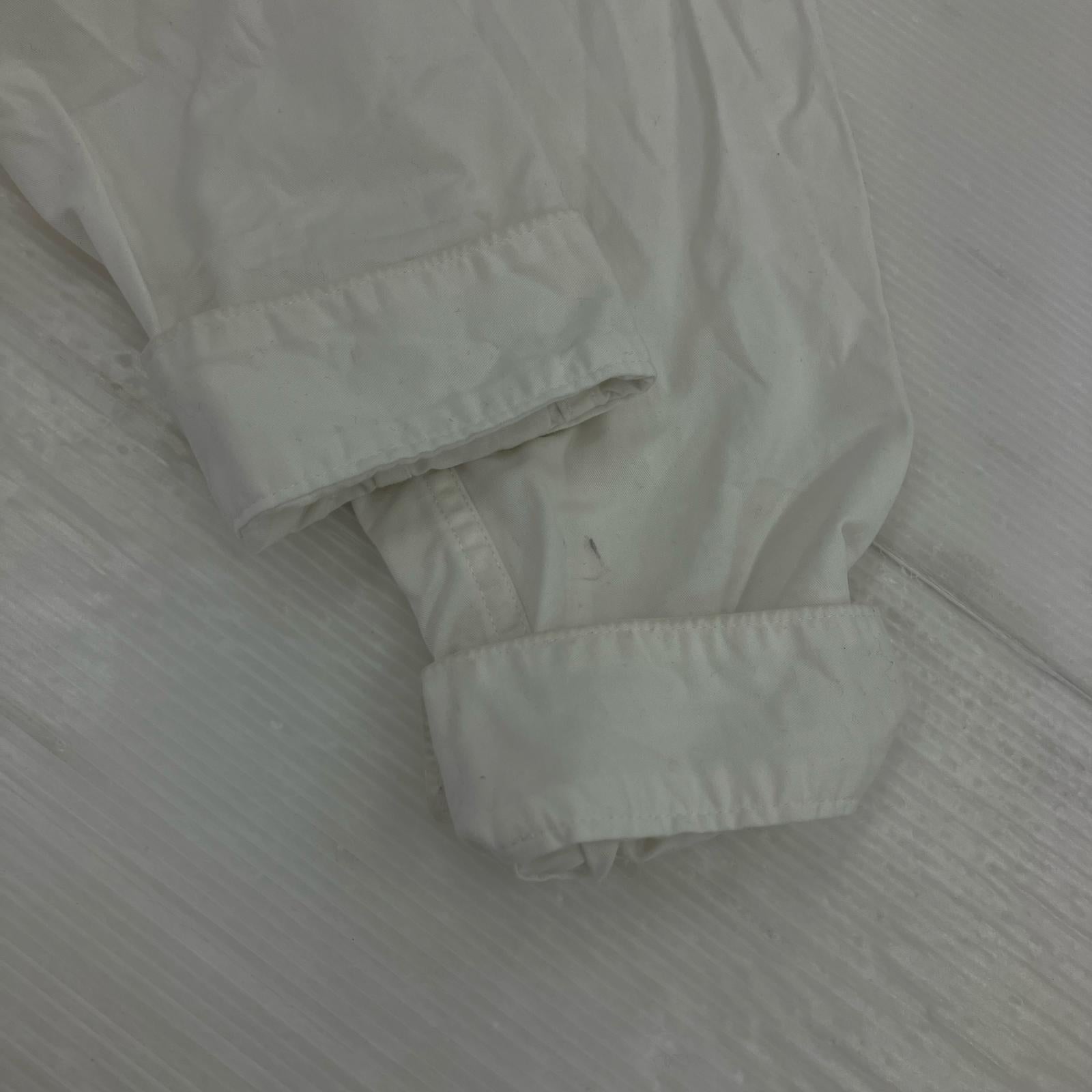長袖シャツ ミリタリーシャツ（L）ホワイト L ホワイト