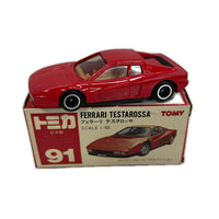 91 フェラーリ テスタロッサ 91 フェラーリ　テスタロッサ TOMY トミカ